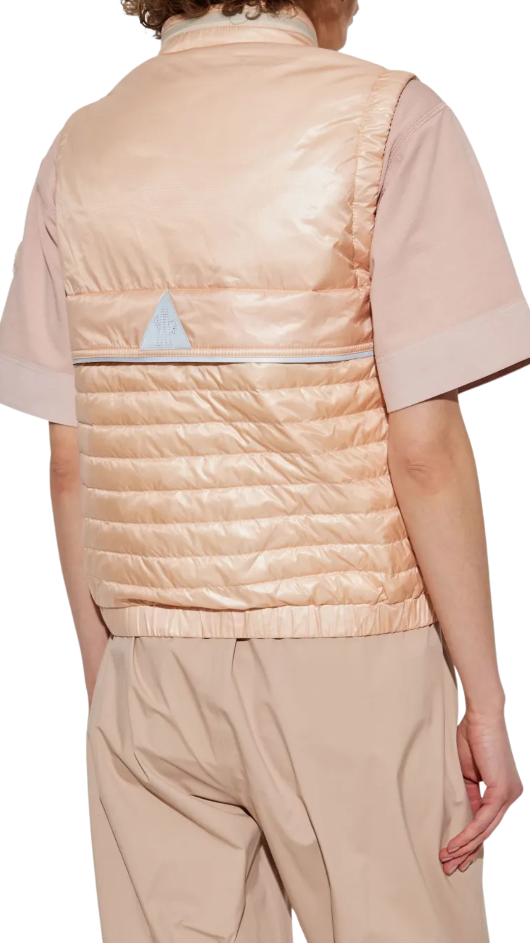 Gumiane Sleeveless Down Jacket in Pink