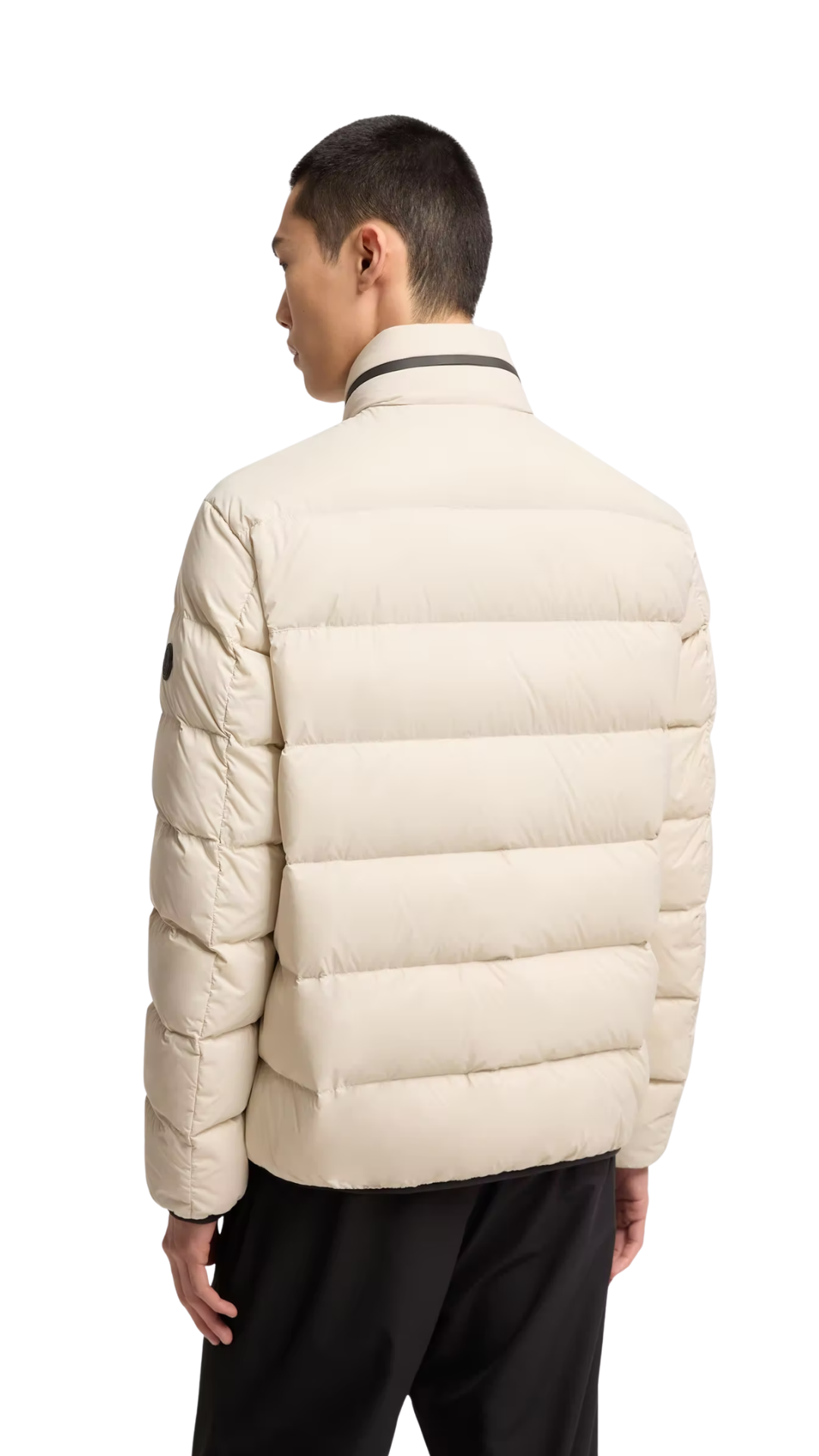 Dalalven Short Down Jacket in White Ivory