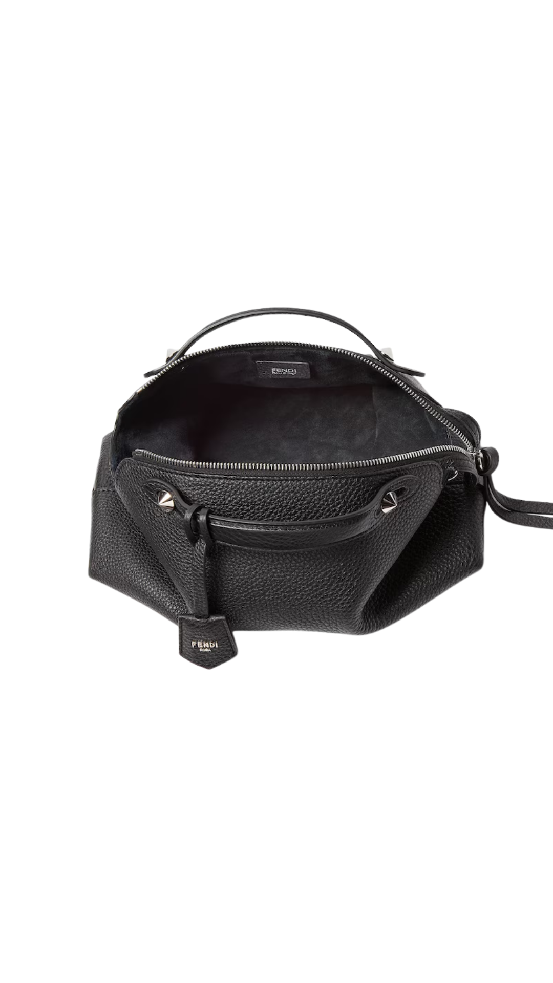 By The Way Soft Medium in Black Cuoio Romano Leather Bag