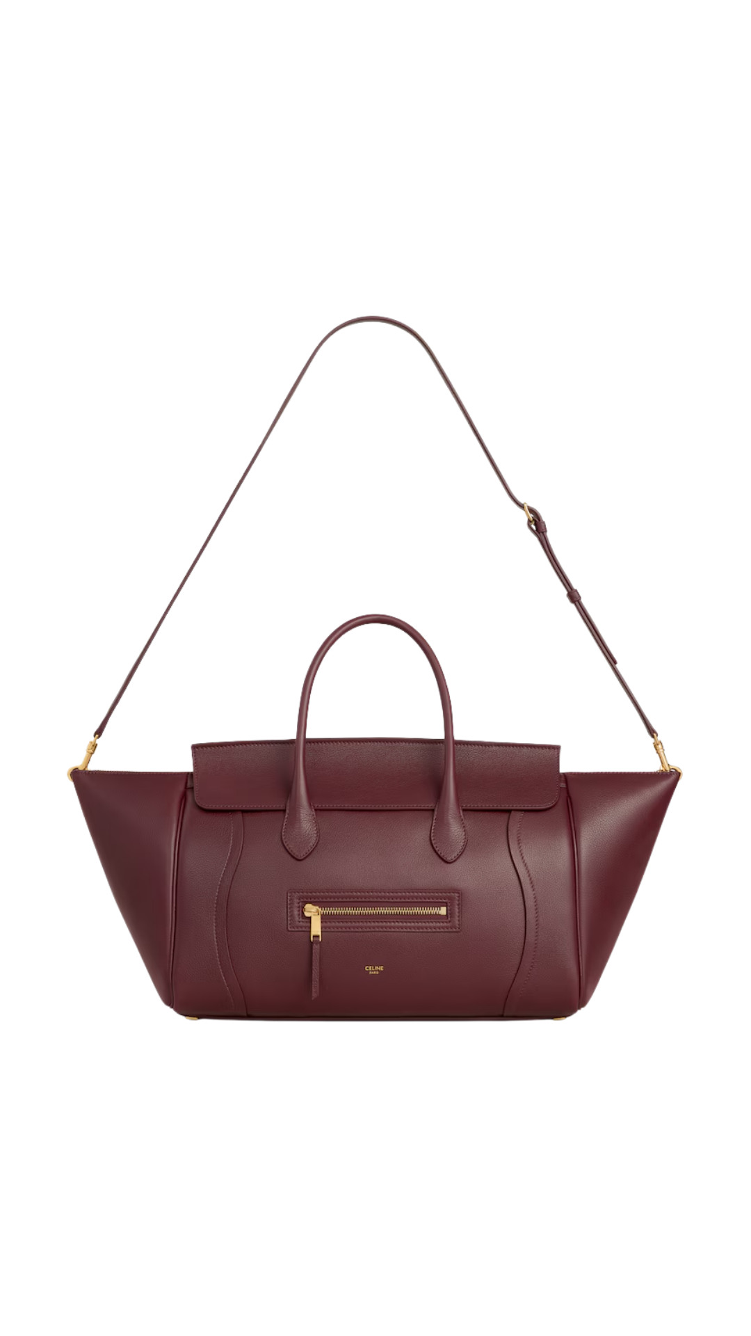 Luggage in Syrah Grained Calfskin
