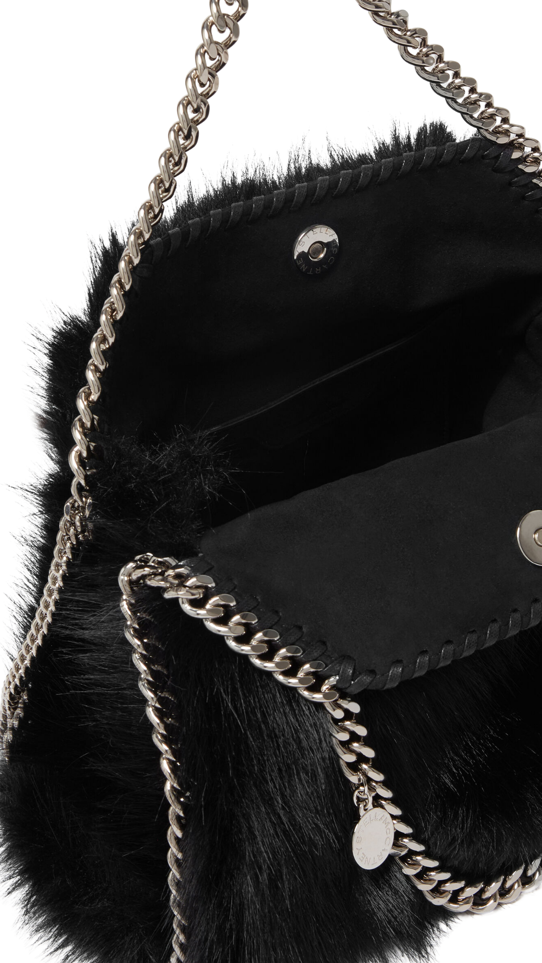 Falabella Mini Tote Bag in Black
