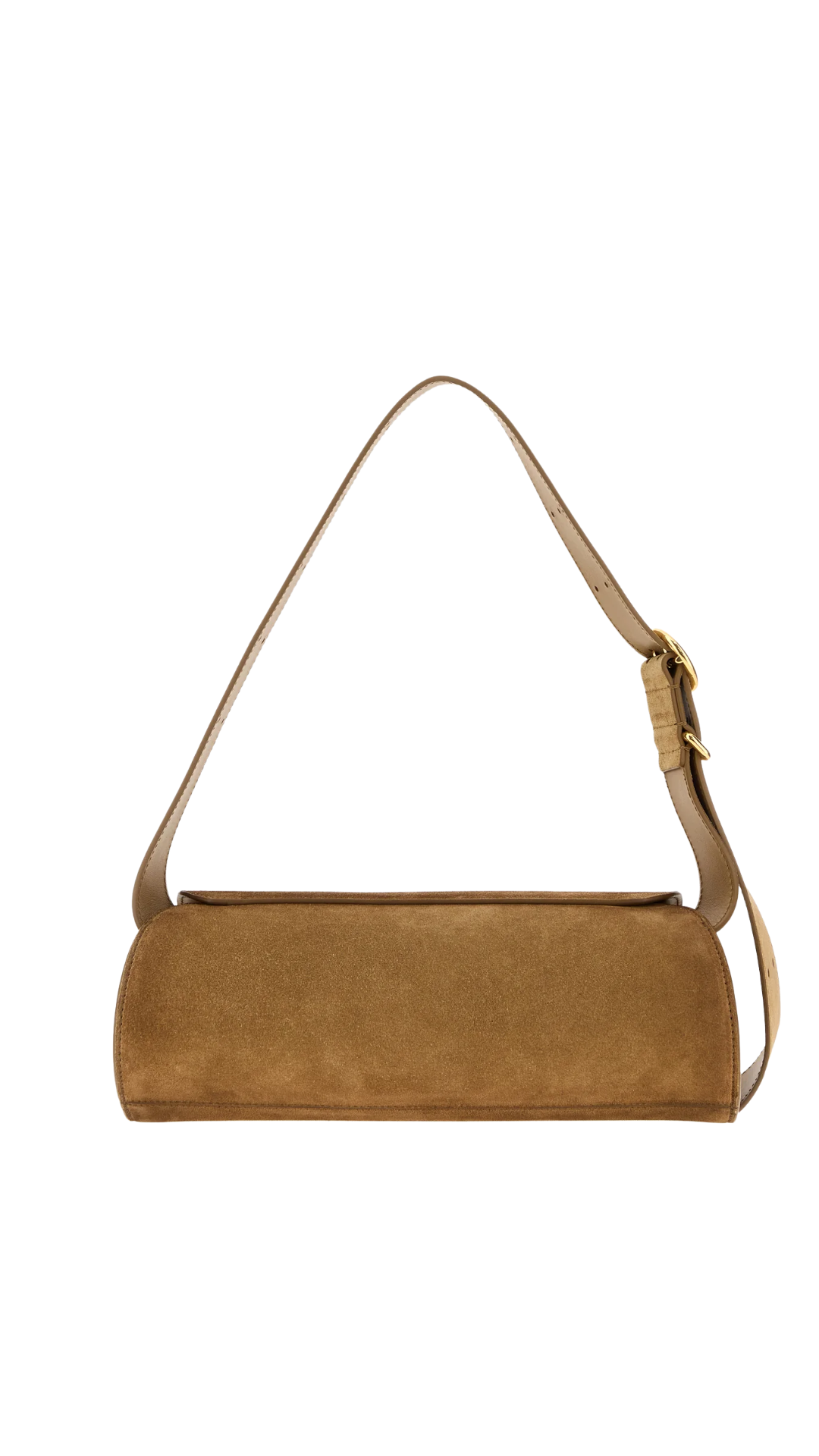 Cannolo Small in Brown Suede