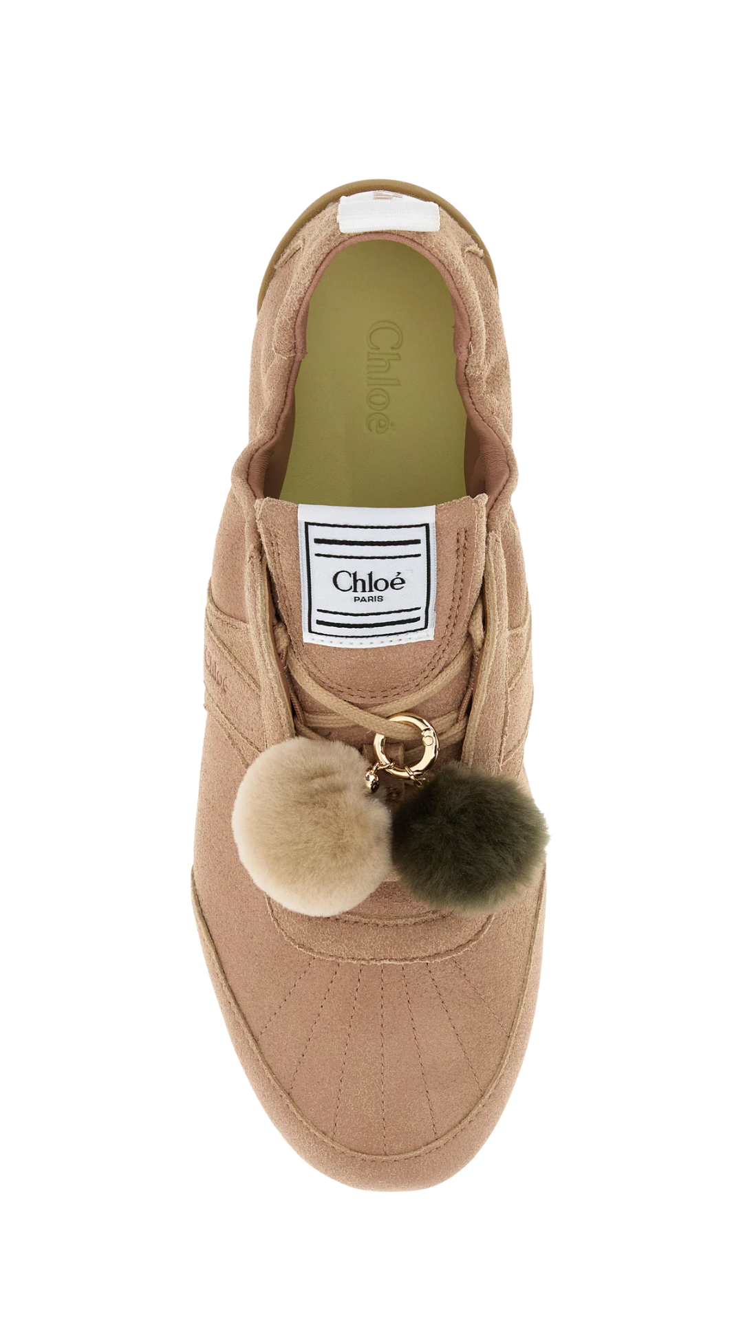 Antiqued Pink Leather Kick Sneakers