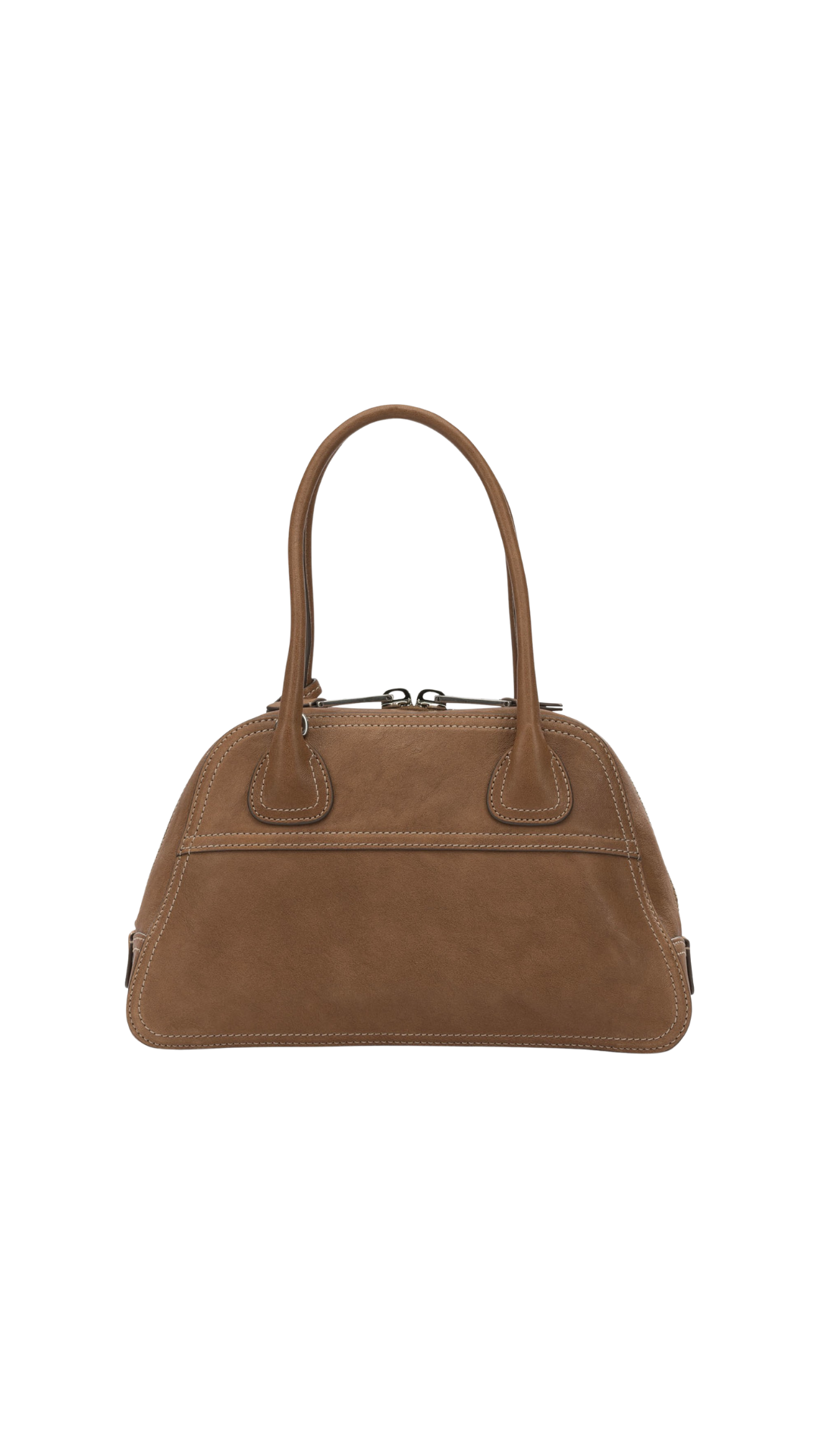 Vivant Leather Bag in Brown