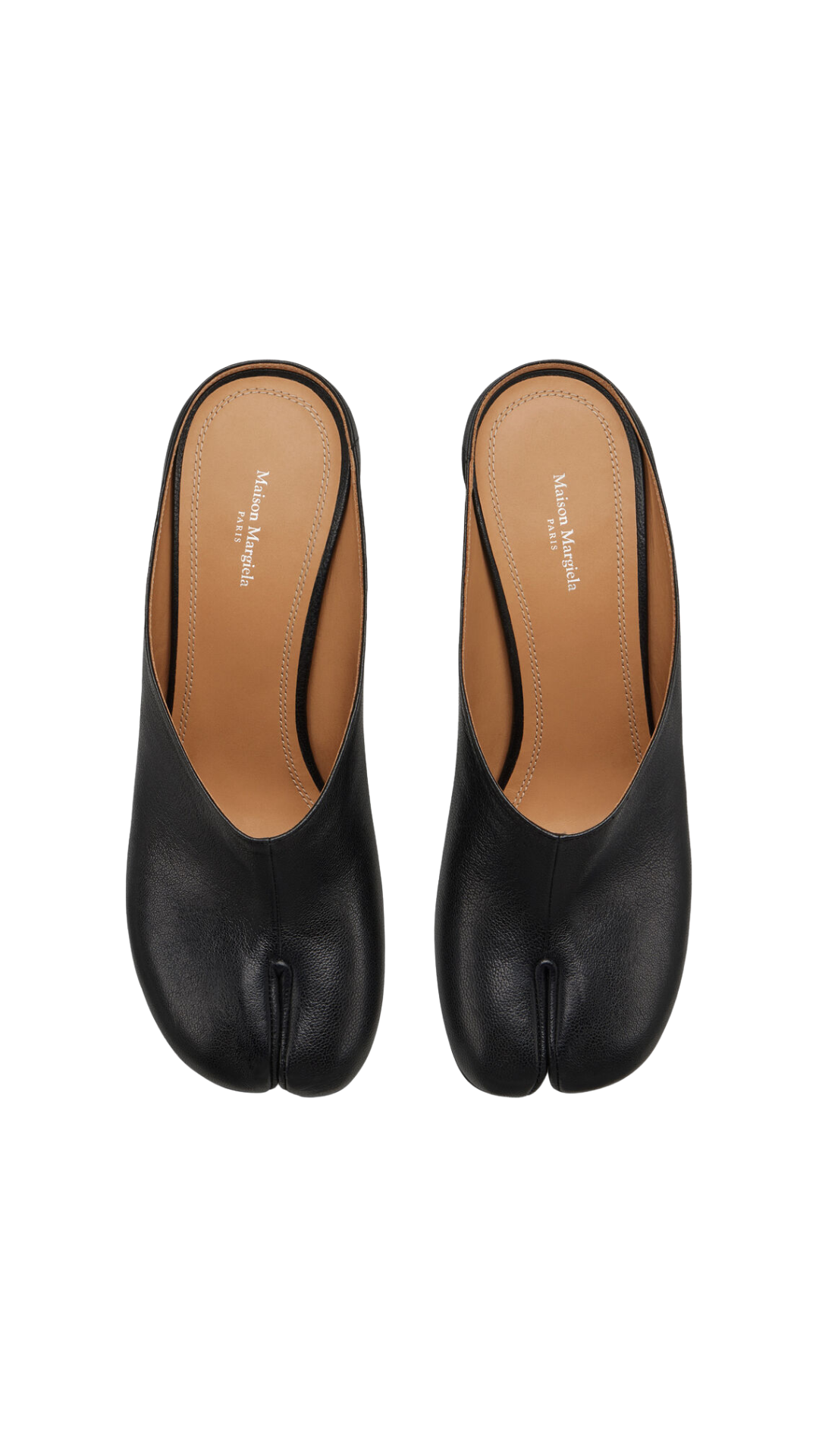 Tabi Décolleté Mule in Black