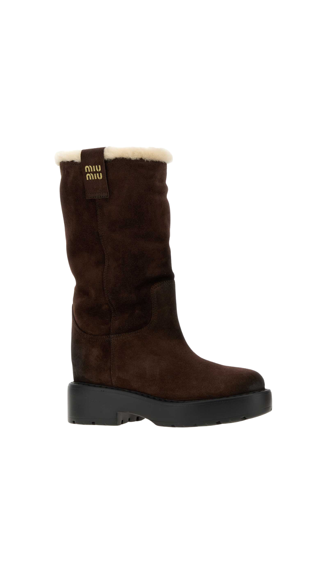Leather Boots in Dark Brown