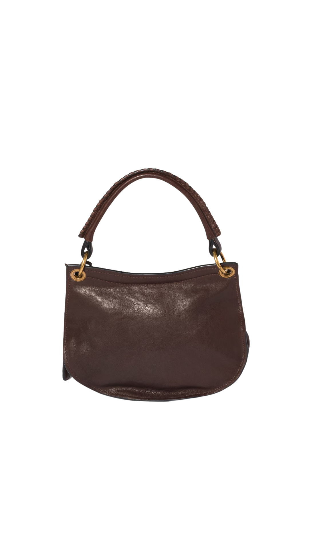 Rendez-Vous Nappa Leather Bag in Briarwood