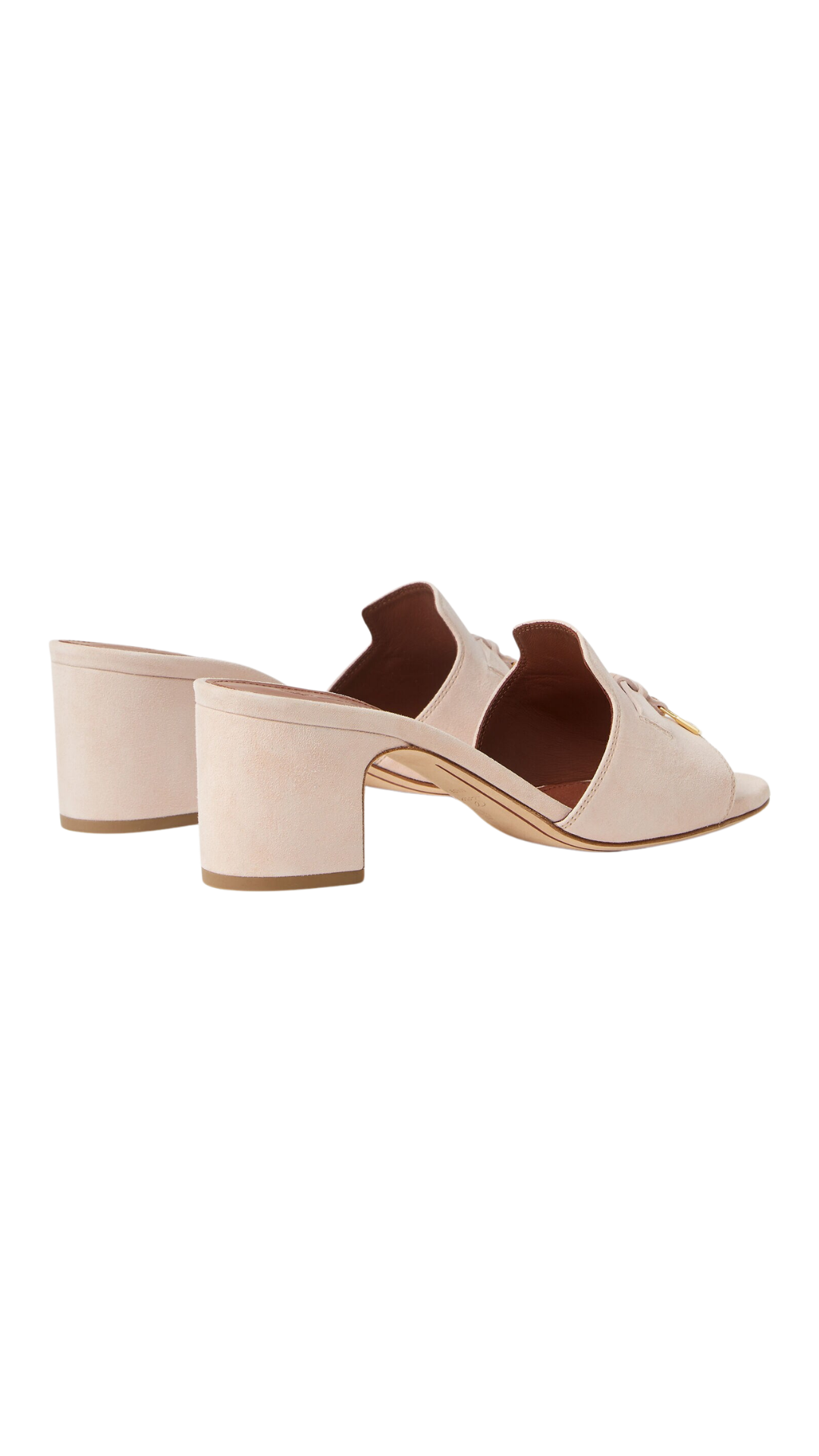 Summer Charms Sandal Suede Goatskin in Blush Bloom