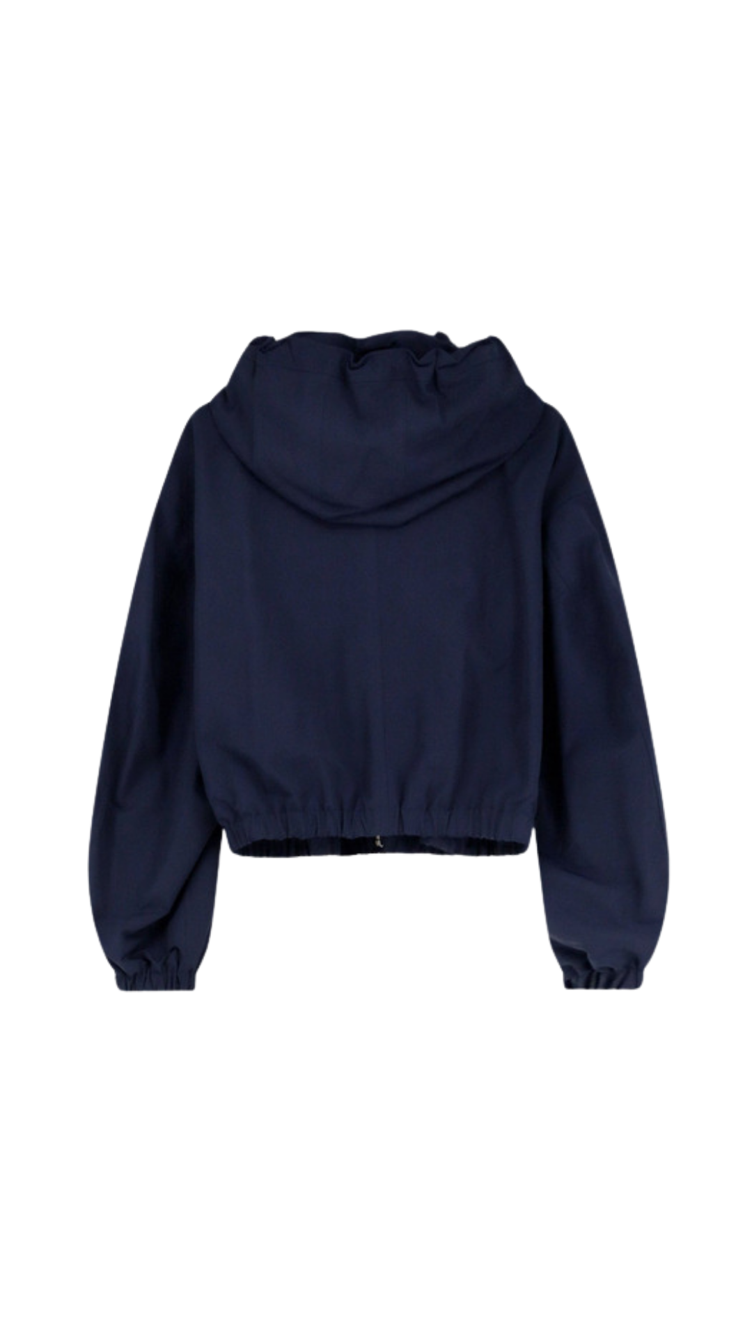 Windbreaker in Blue Navy Nylon