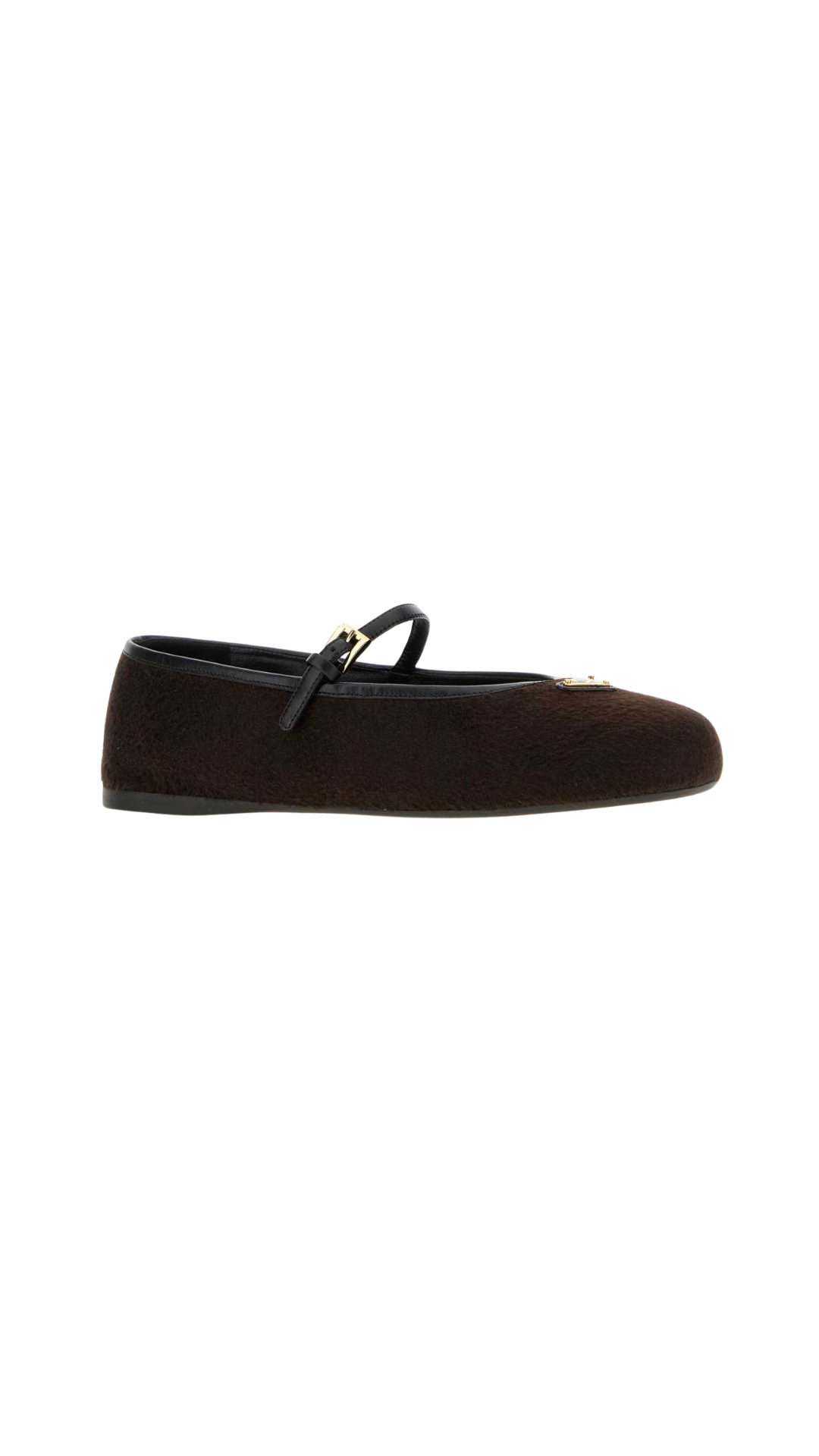 Buckled Strap Ballet Flats