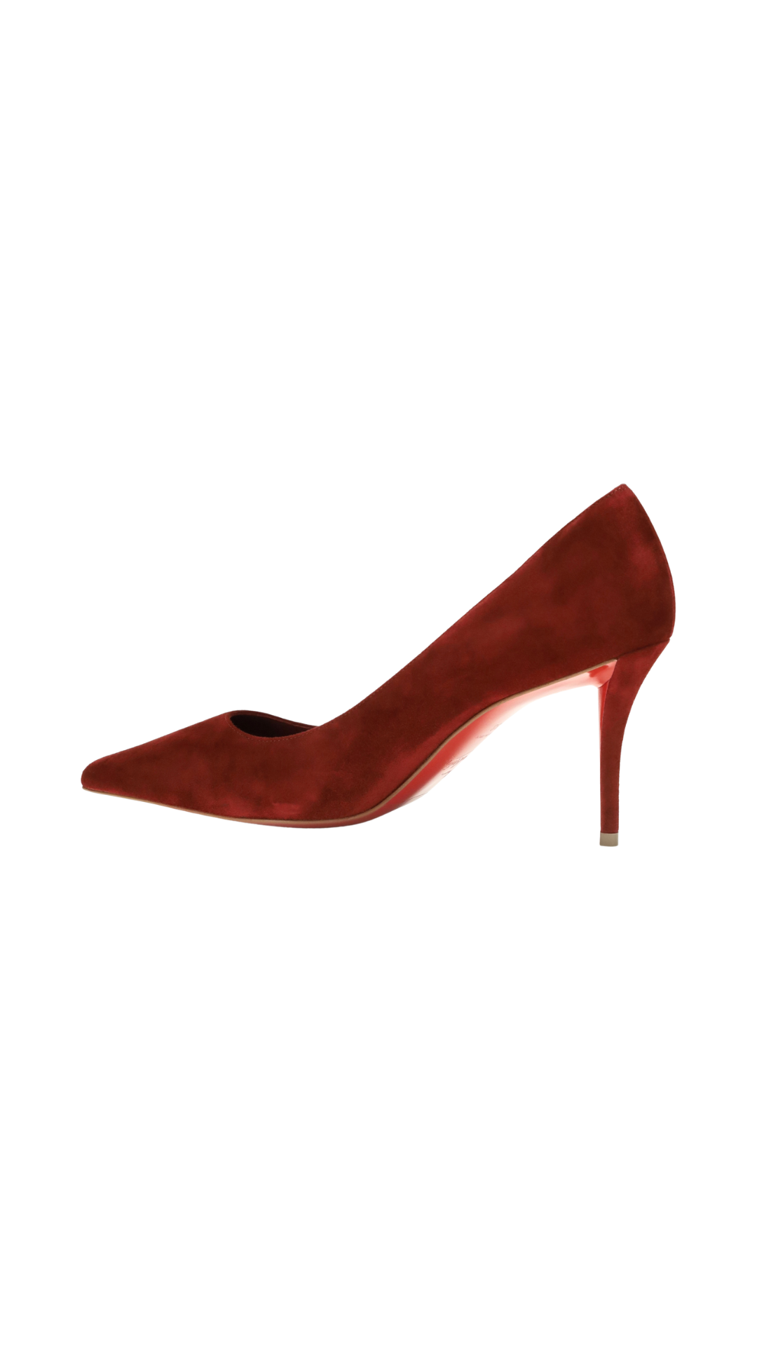 Miss Z 80 mm Pumps - Veau Velours - Red- Women (Copia)