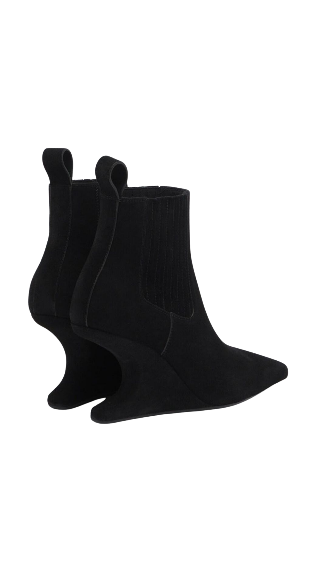 Cantilever Boots in Black