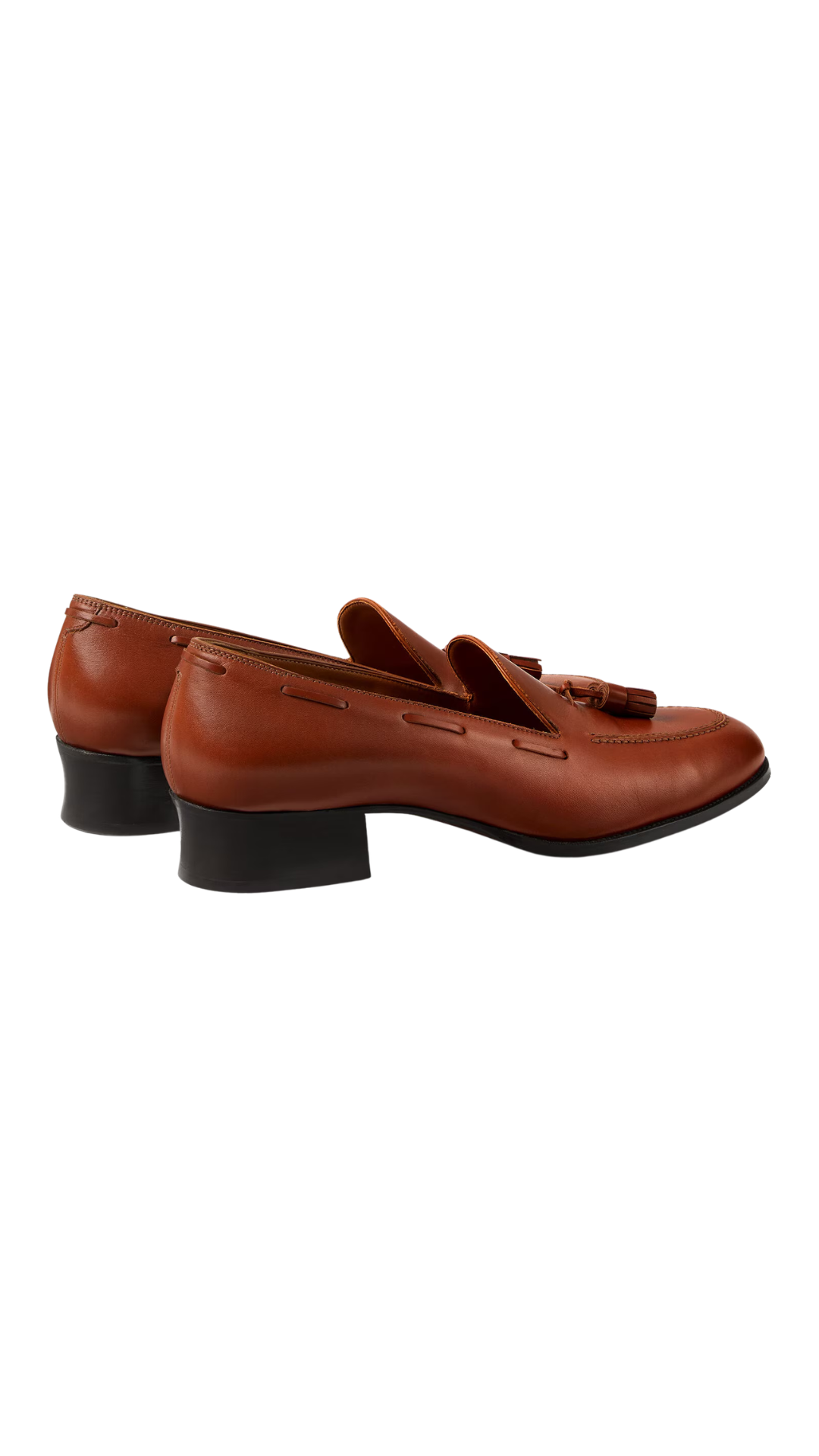 Serge Tassel Loafer in Glazed Honey