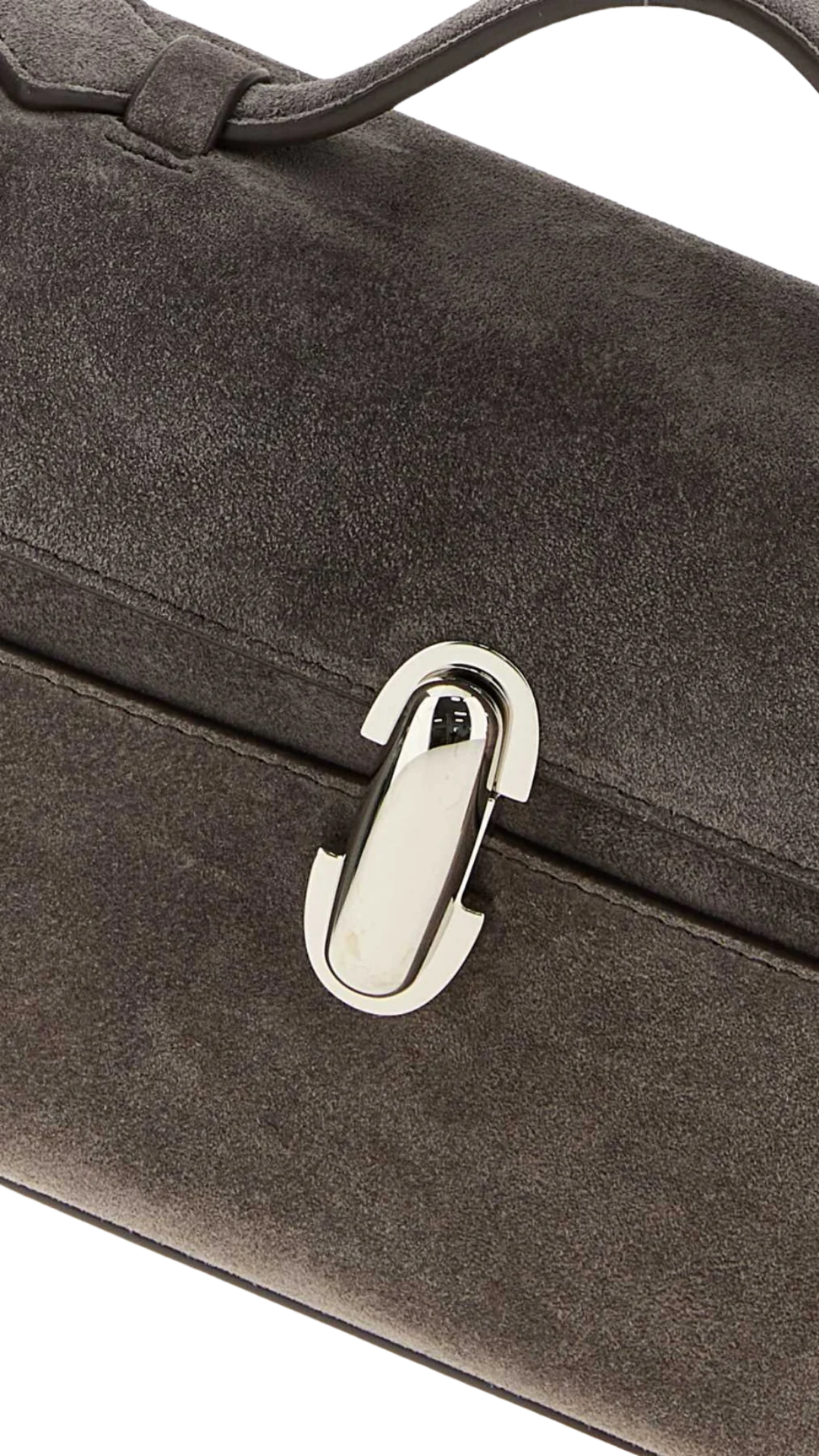 Symmetry Pochette Bag in Smoke Grey