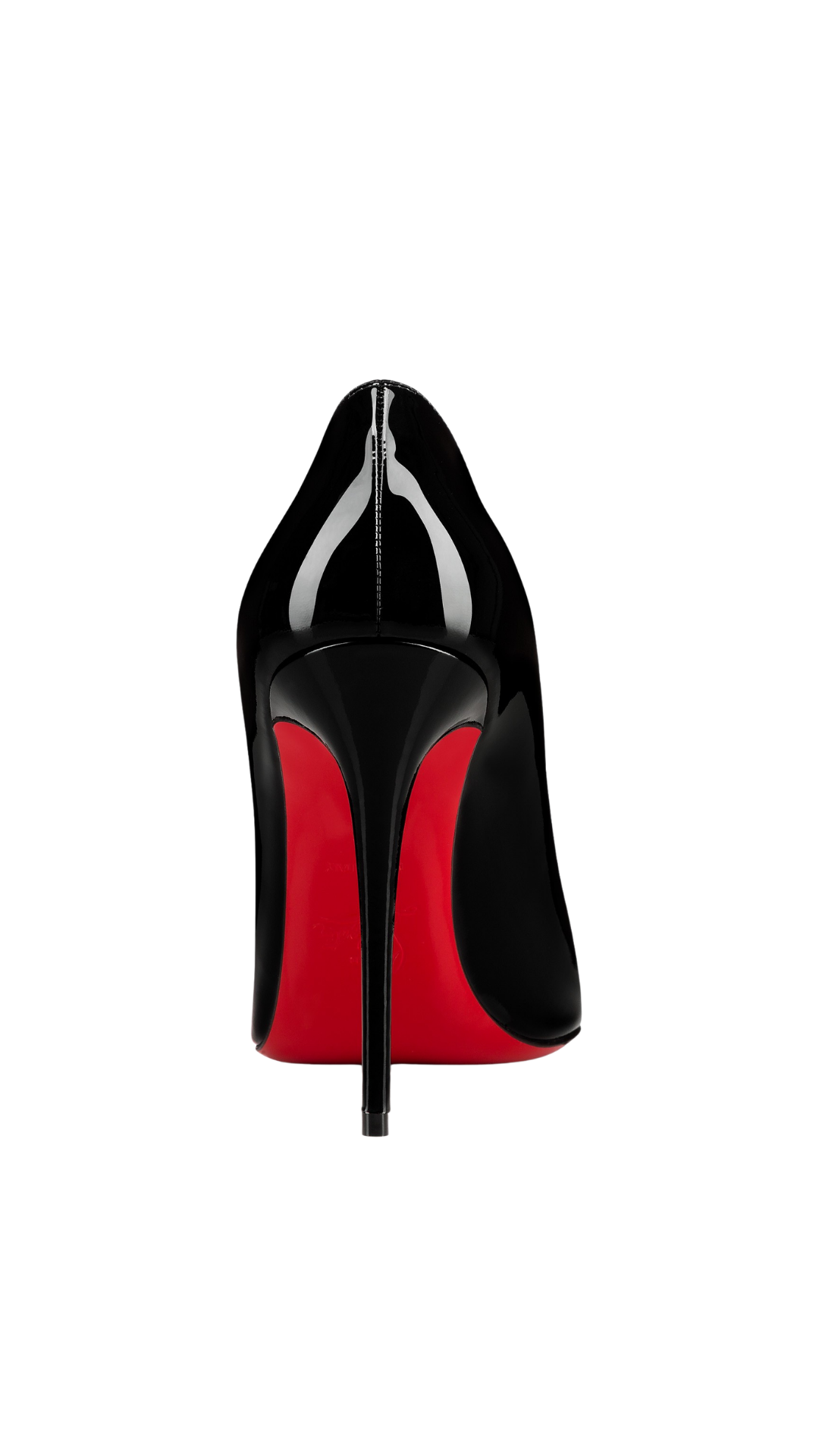 Kate 100 mm Pumps - Patent Calf Leather - Black