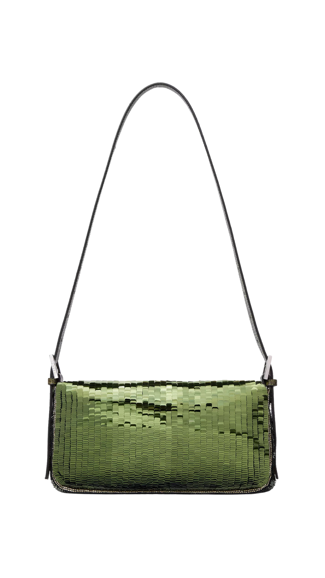 Baguette® 26424 in Khaki Green Sequin Bag