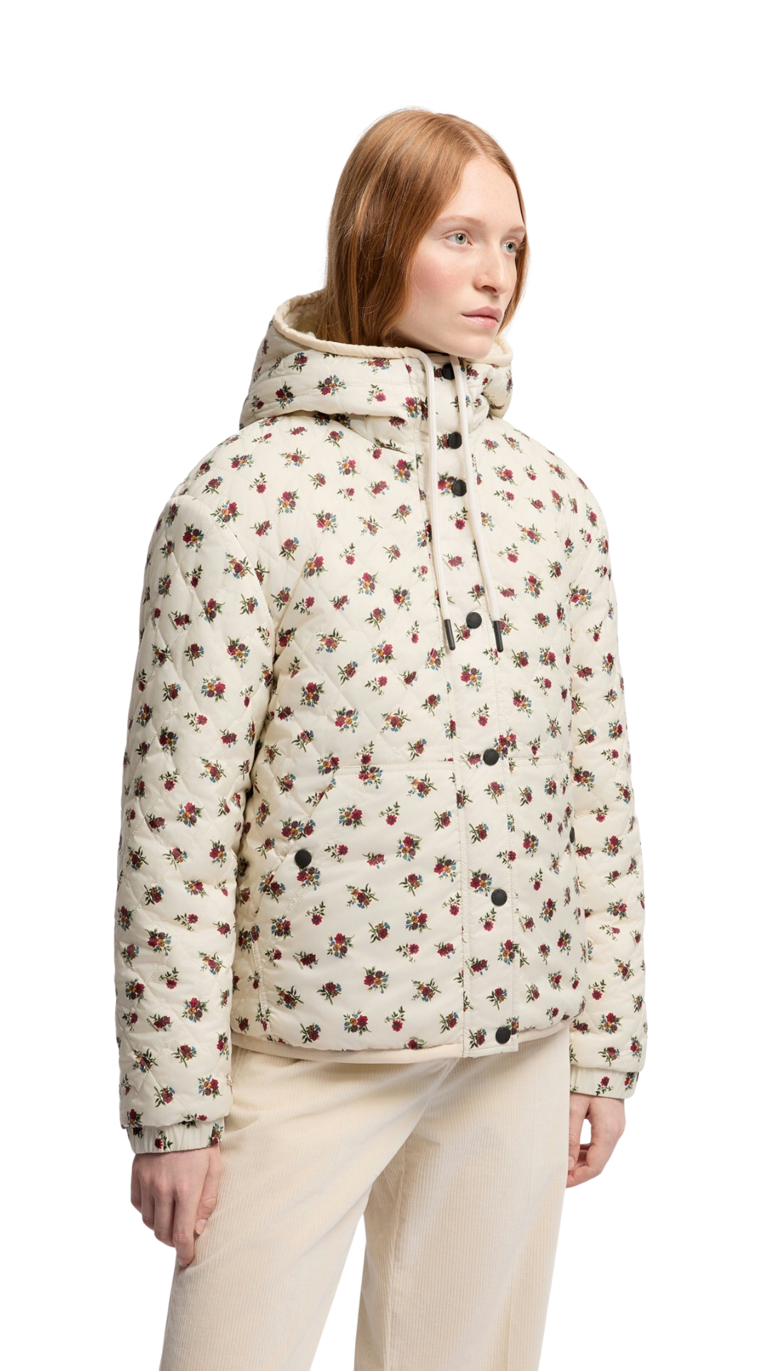 Reversible Padded Teddy Zip-Up Hoodie