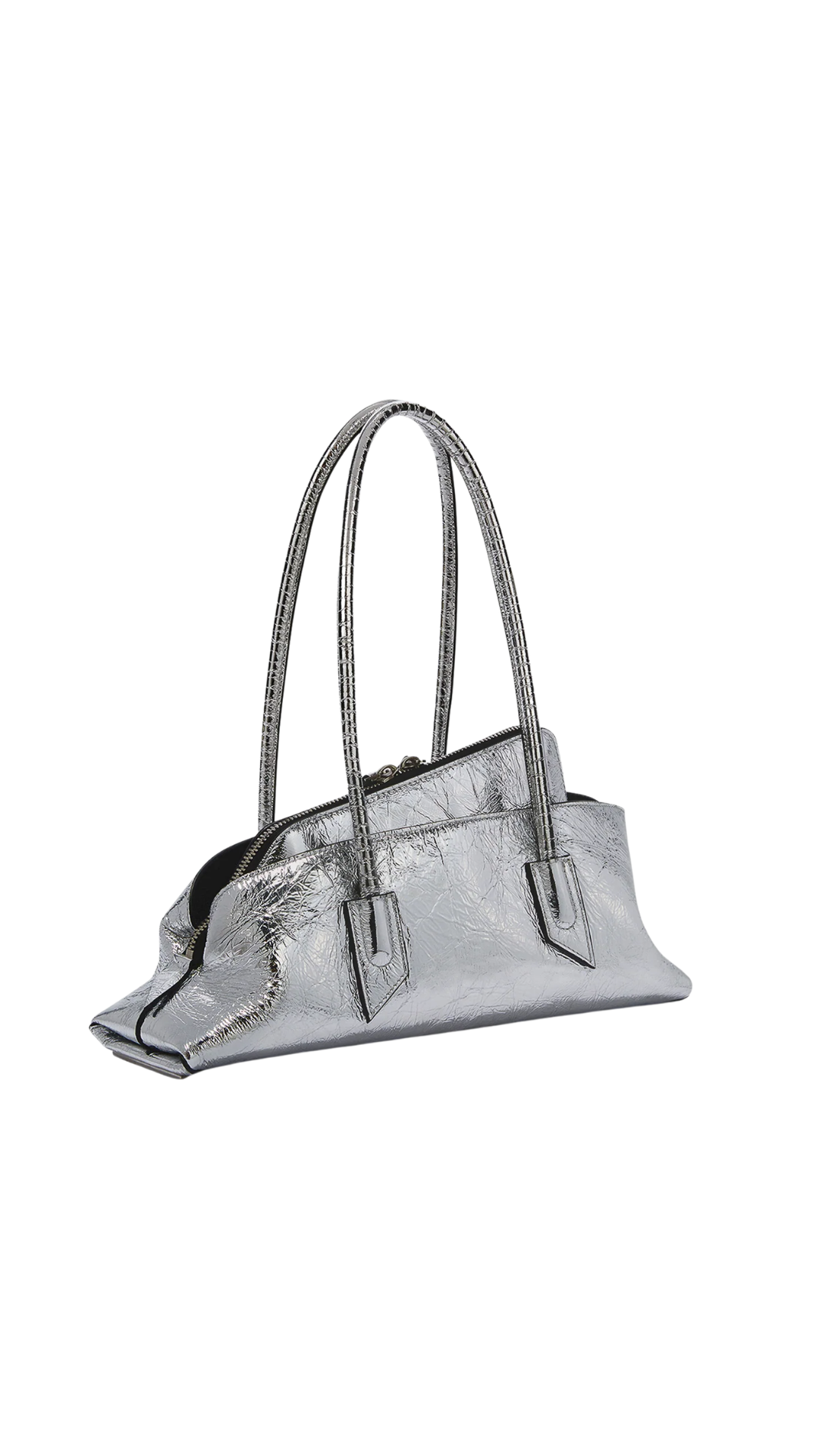 La Passeggiata Small Top Handle in Silver
