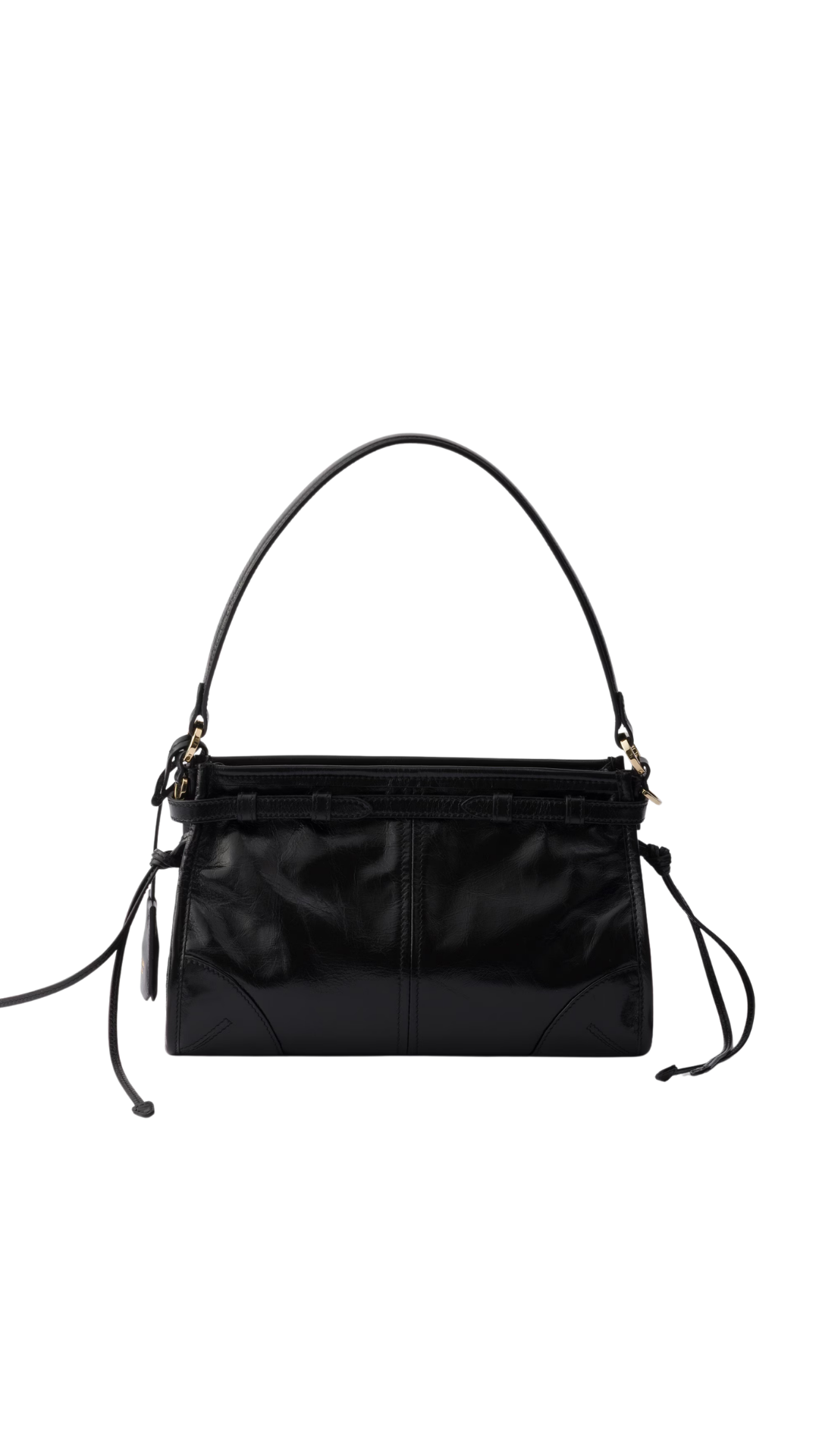 Bonnie Small Leather Handbag in Black