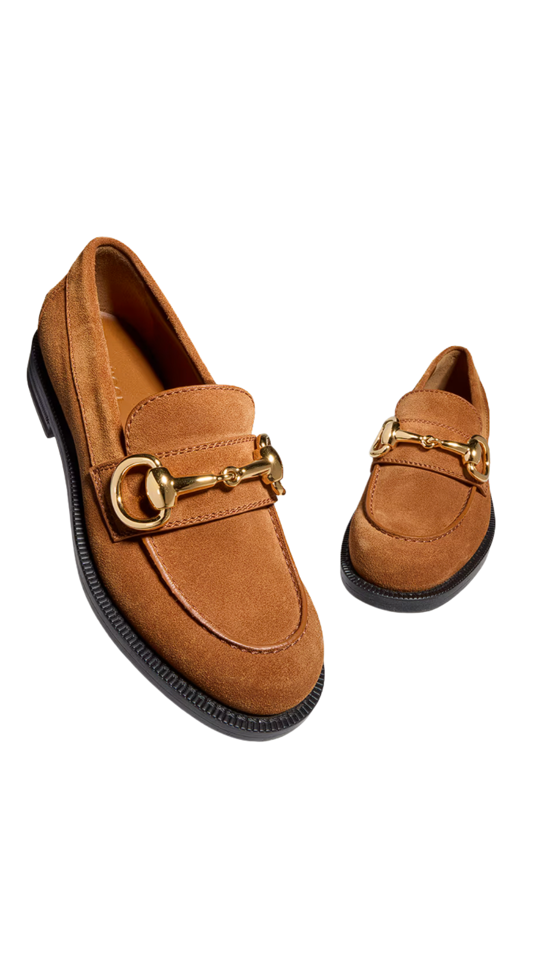 Boulevard Loafer in Chestnut Suede Suede