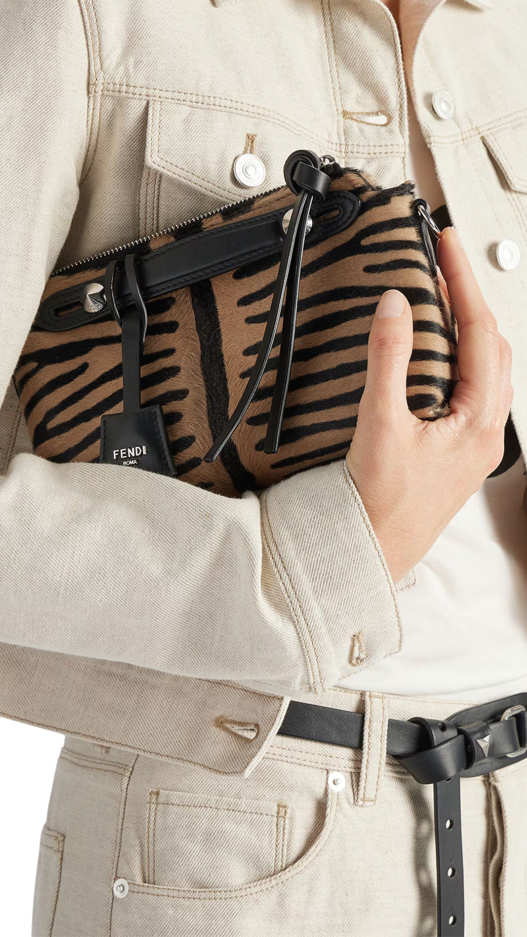 By The Way Soft Mini in Tiger-Print Cavallino Leather Mini-Bag