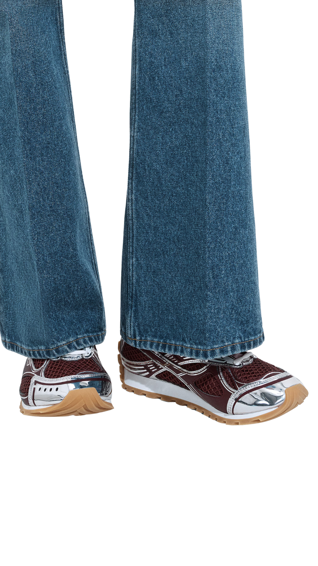 Orbit Sneaker in Barolo/Silver