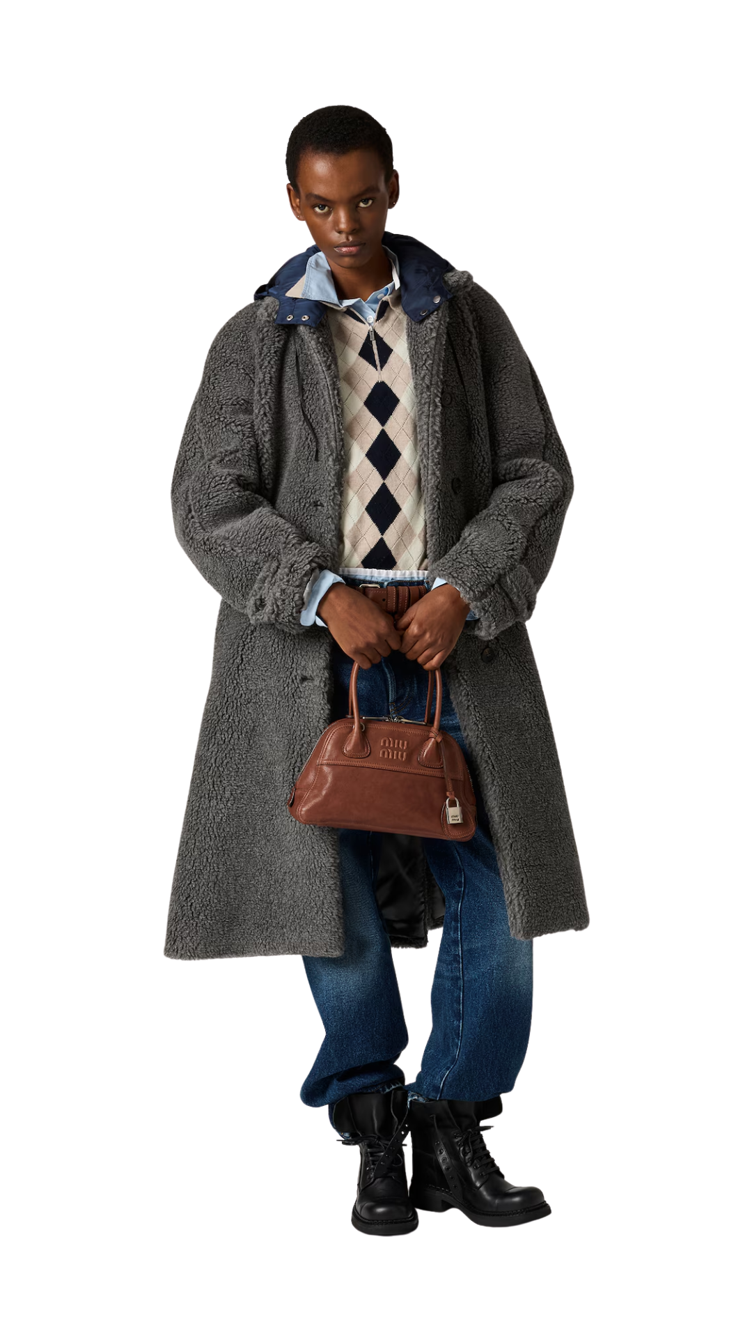Vivant Nappa Leather Bag in Palisander