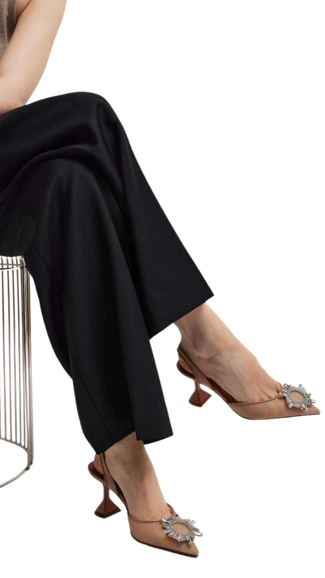 Begum Slingback 70 in Mesh