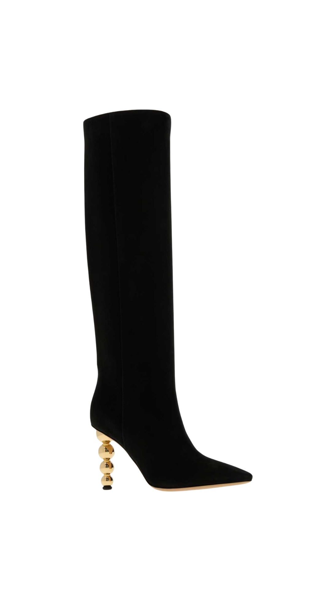 Loty 95 Sculpted-Heel Boots in Black