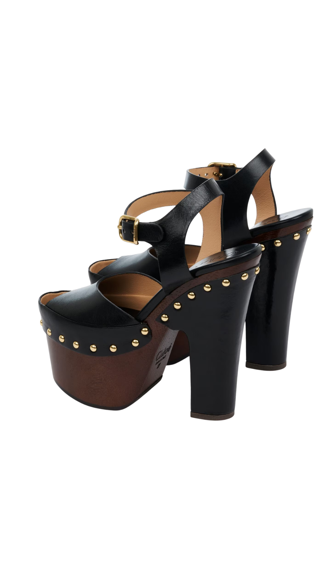 Meret Platform Clog in Black