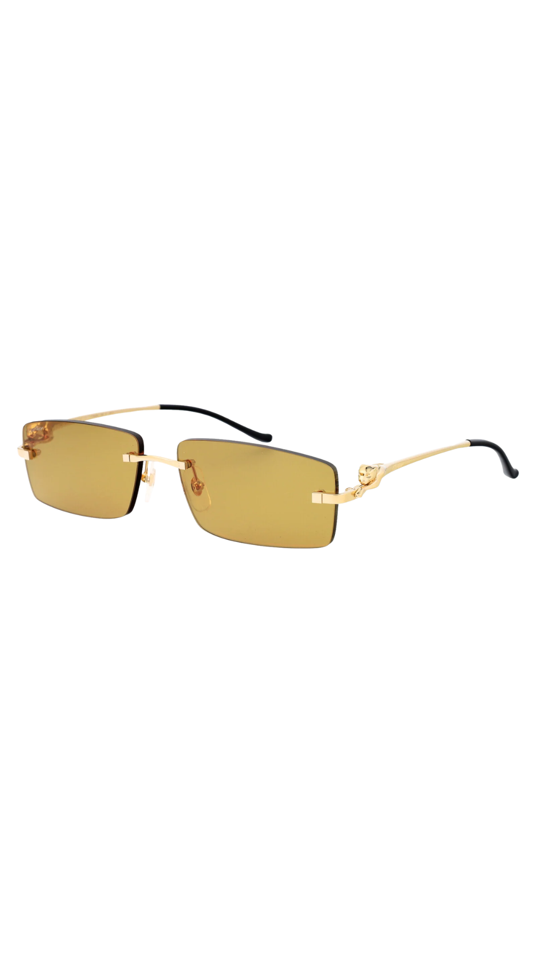 Panthère de Cartier Sunglasses in Gold
