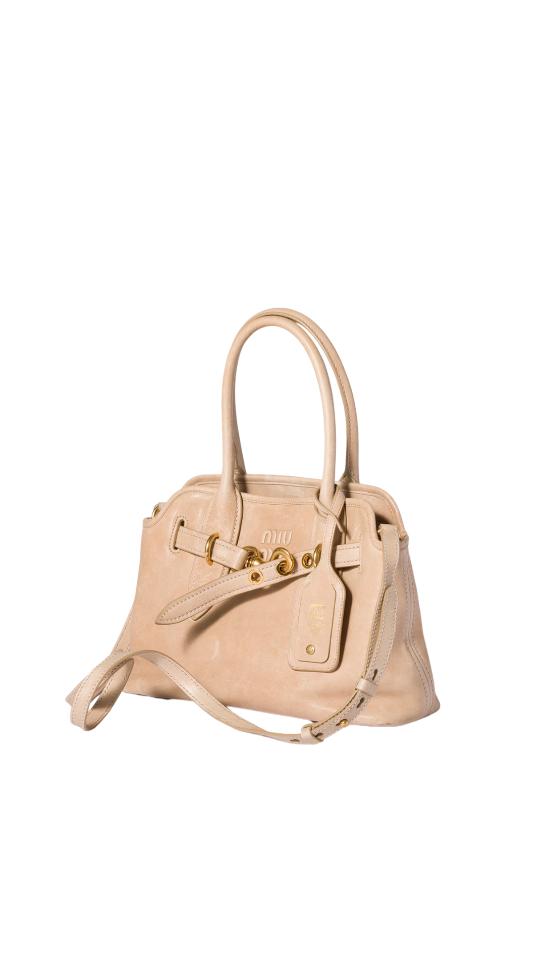 Aventure Nappa Leather Bag in Cord