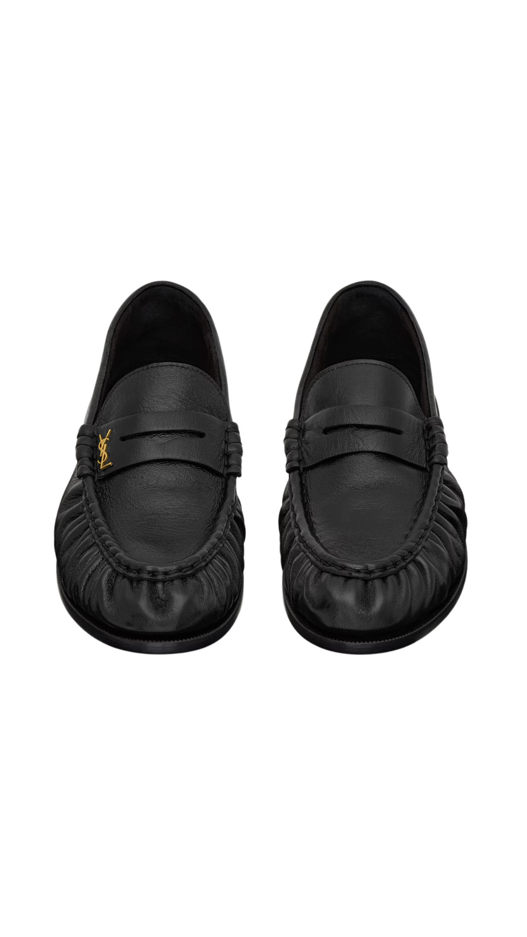Le Loafer Supple in Black Shiny Leather