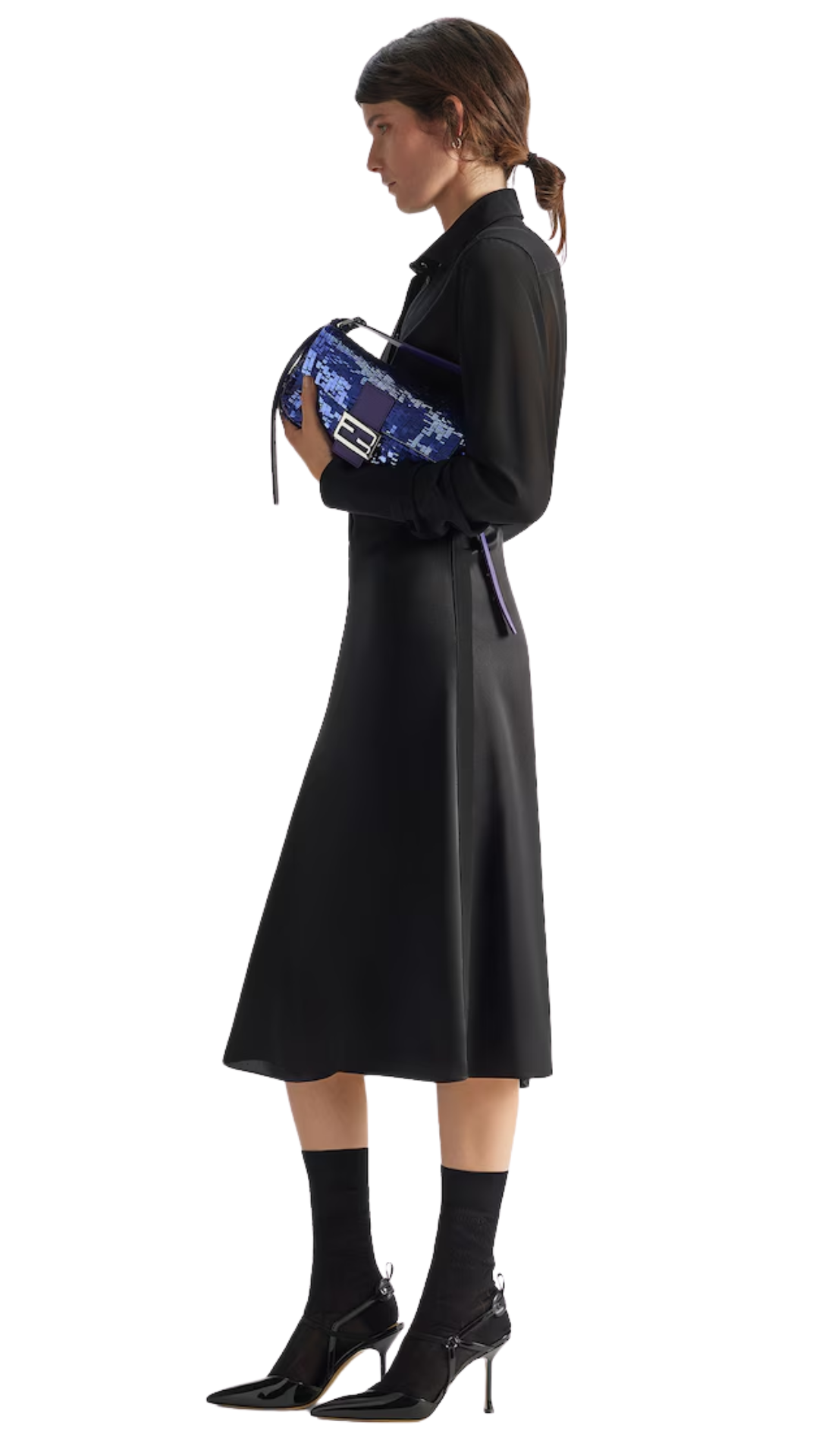 Baguette® 26424 in Purple Sequined Bag