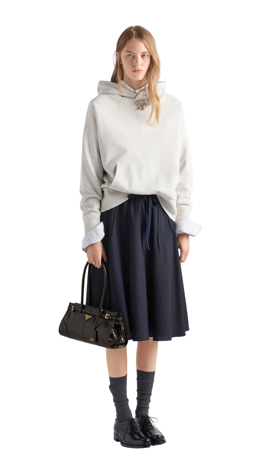 Bonnie Medium Leather Handbag in Forest