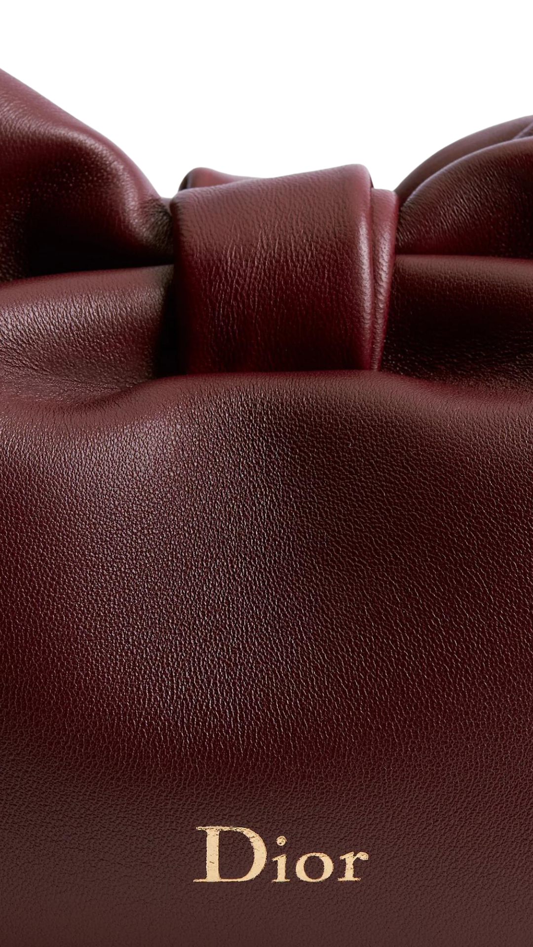 Medium Dior Bow Bag in Red