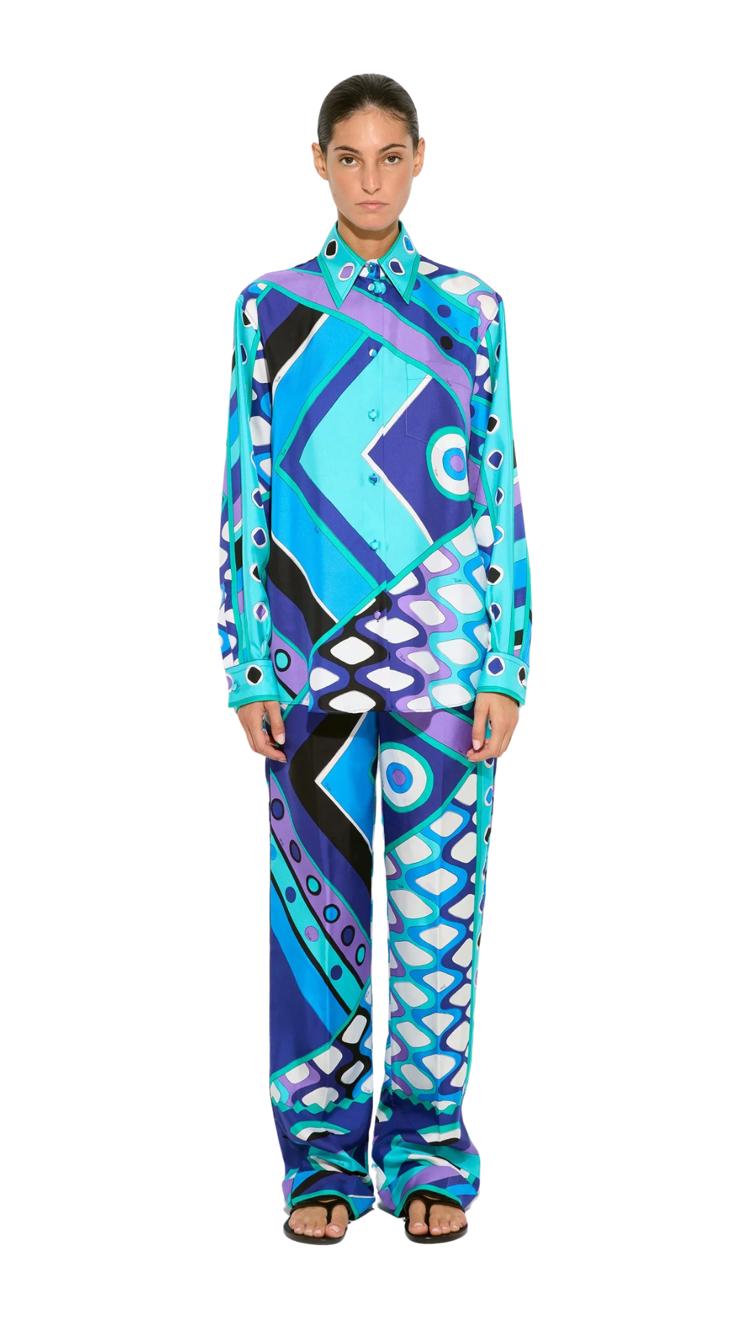 Vivara Print Silk Shirt