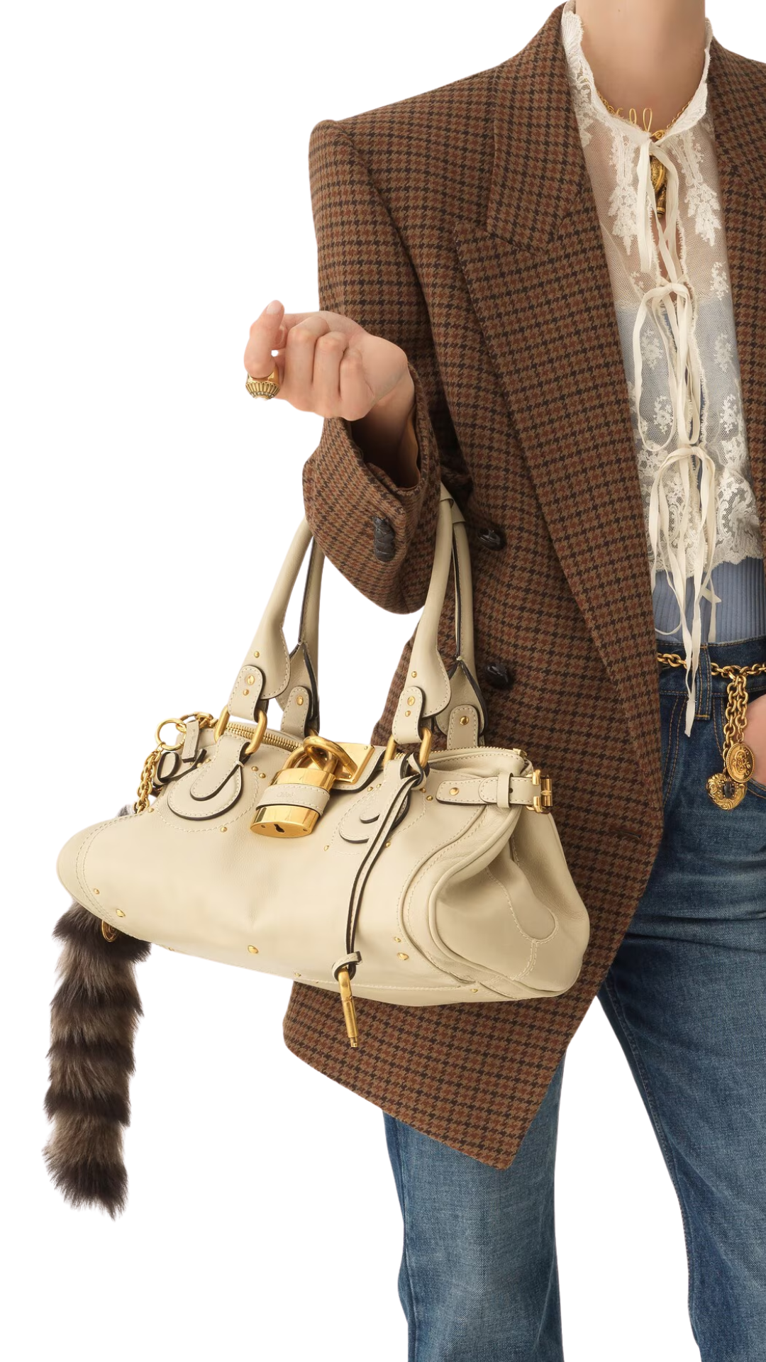 Paddington Bag in Grained Leather