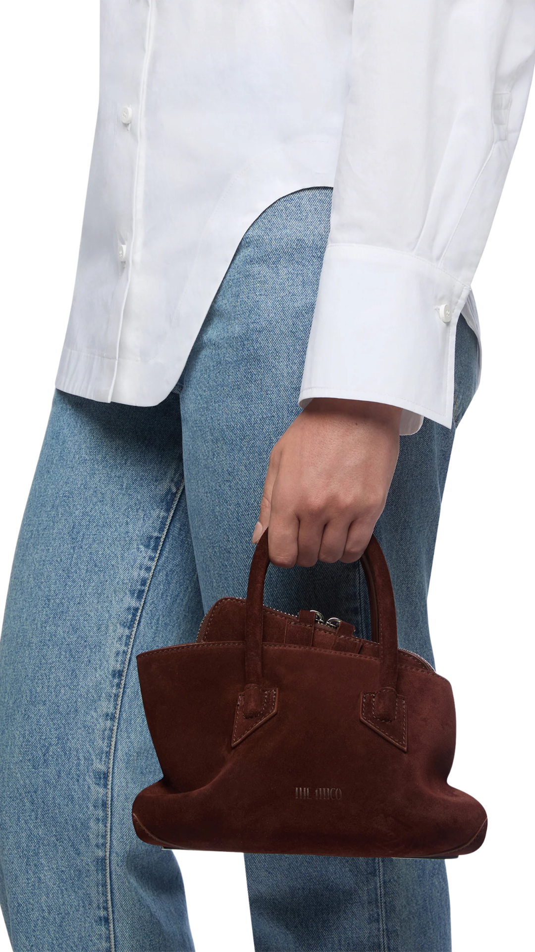 La Passeggiata Mini Light Chocolate Top Handle