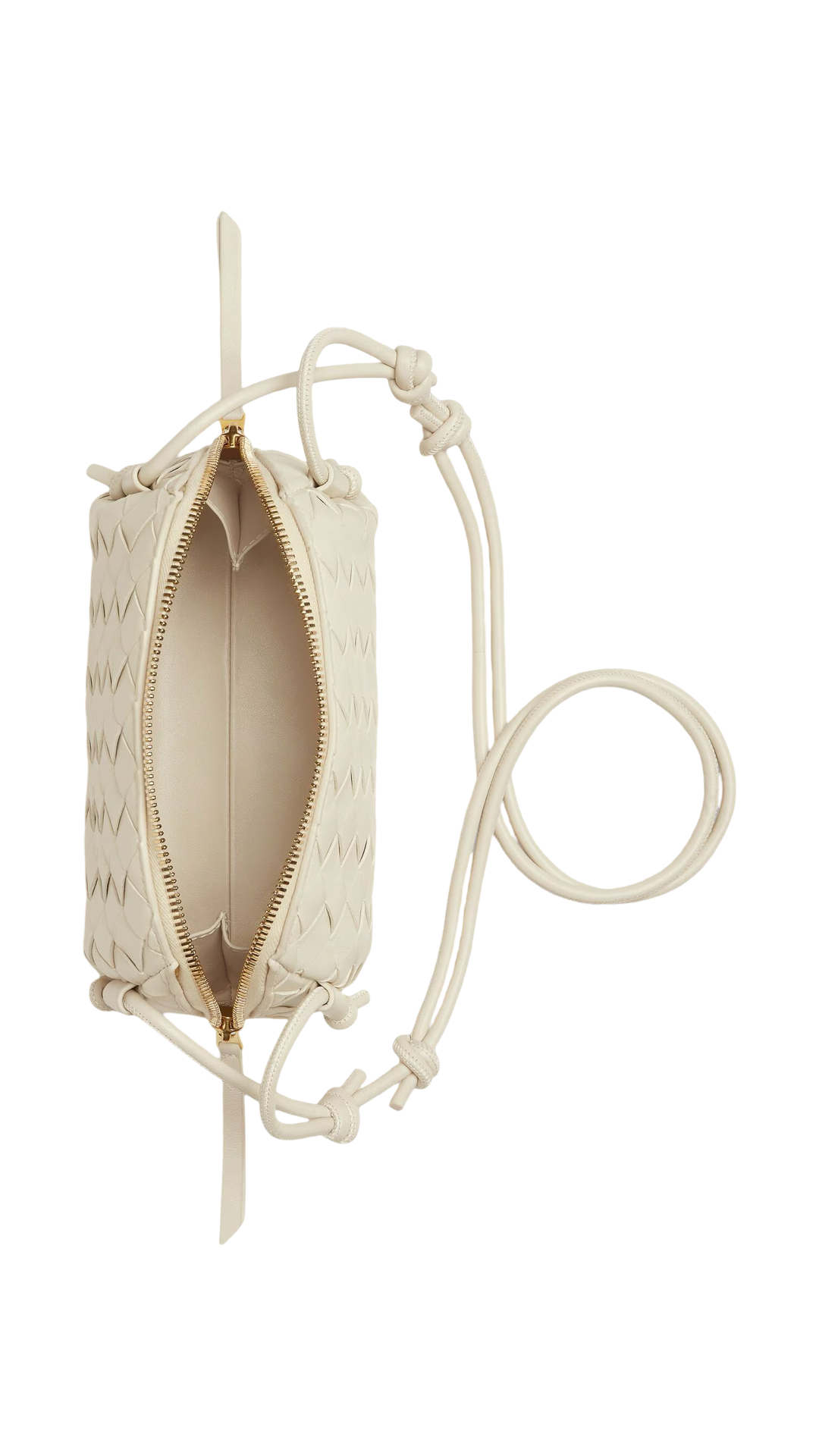 Intrecciato Concert Pouch in Sea Salt