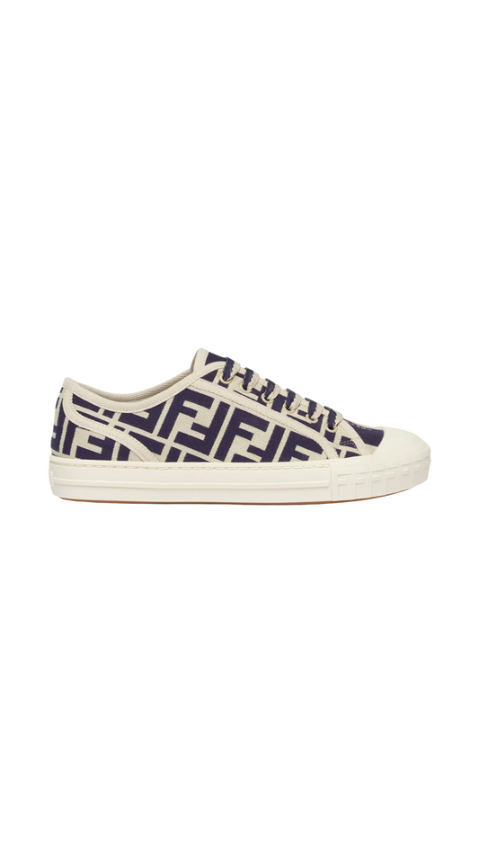 Domino Canvas Low-tops BLUE FF