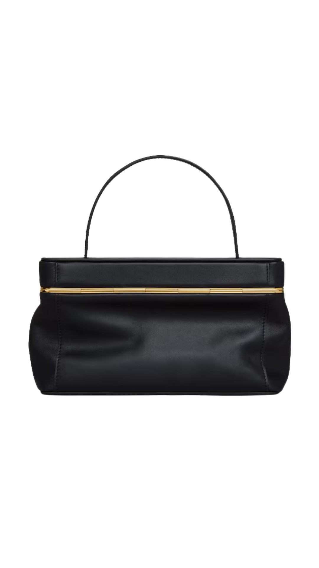 Rectangle in Black Supple Calfsin