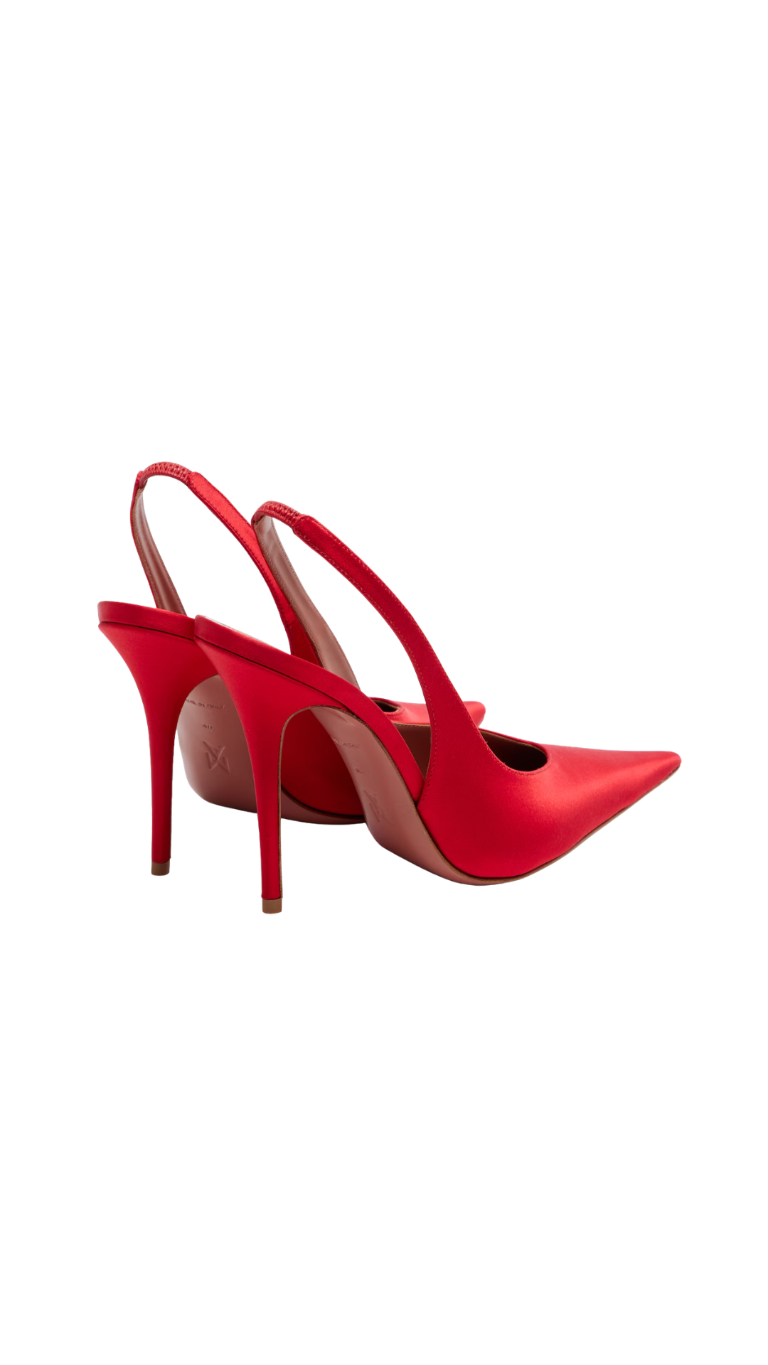 Anok Slingback Pumps in Red