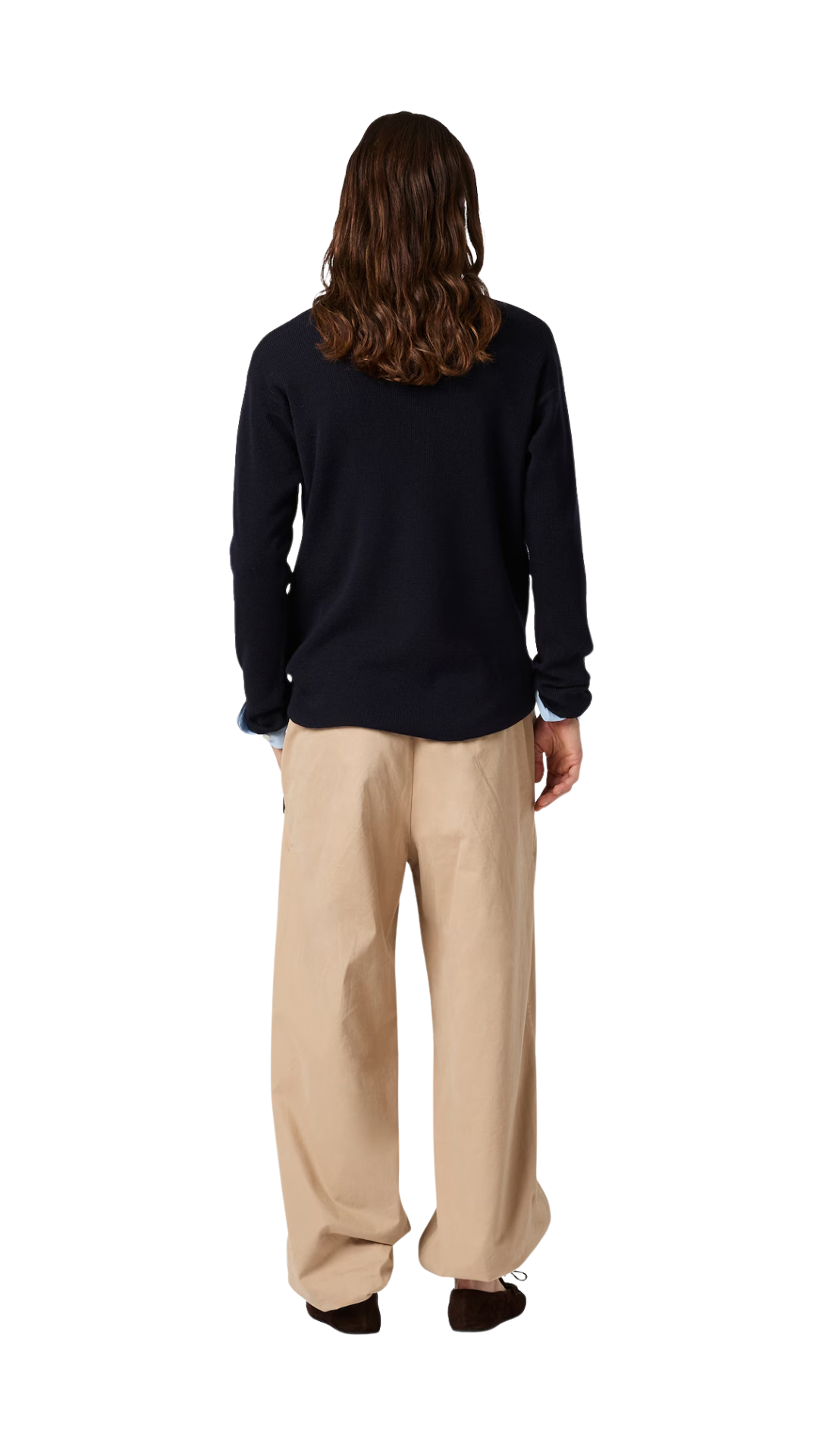 Wool Sweater in Navy