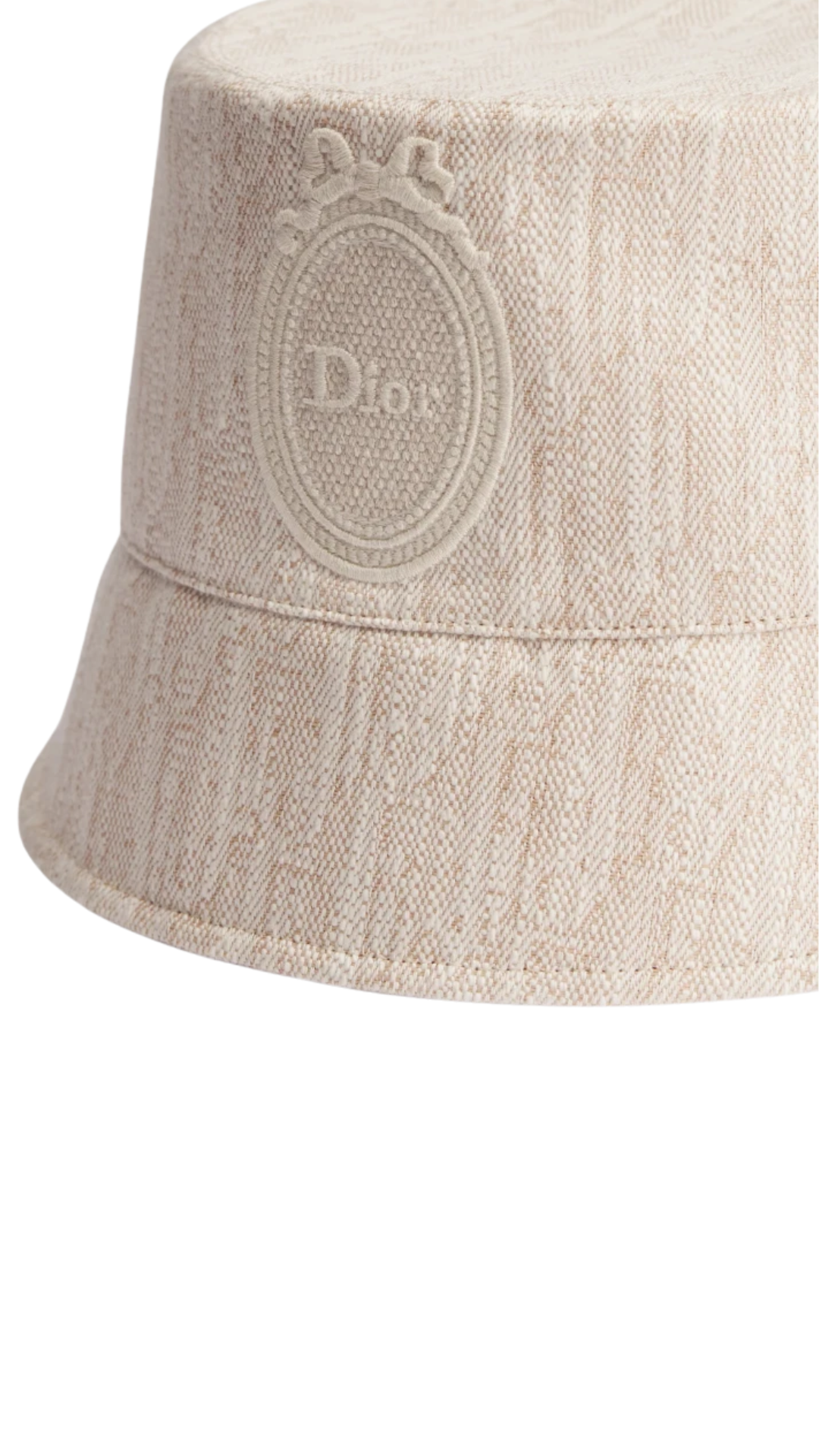 Dioriviera Dior Medaillon Teddy-D Small Brim Bucket Hat