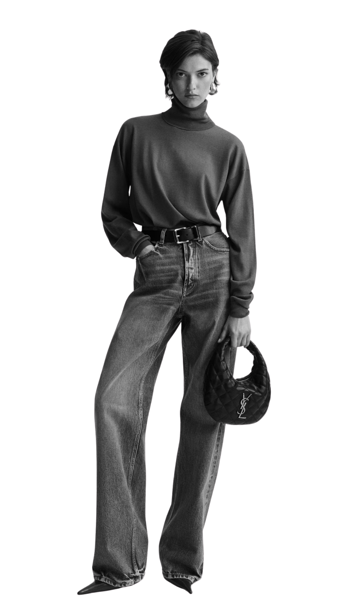 Icarino In Quilted Nappa in Strong Moss