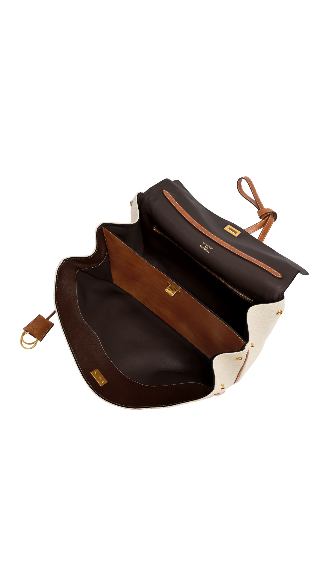 Rodeo Handbag Medium in Beige/Tan Cowboy