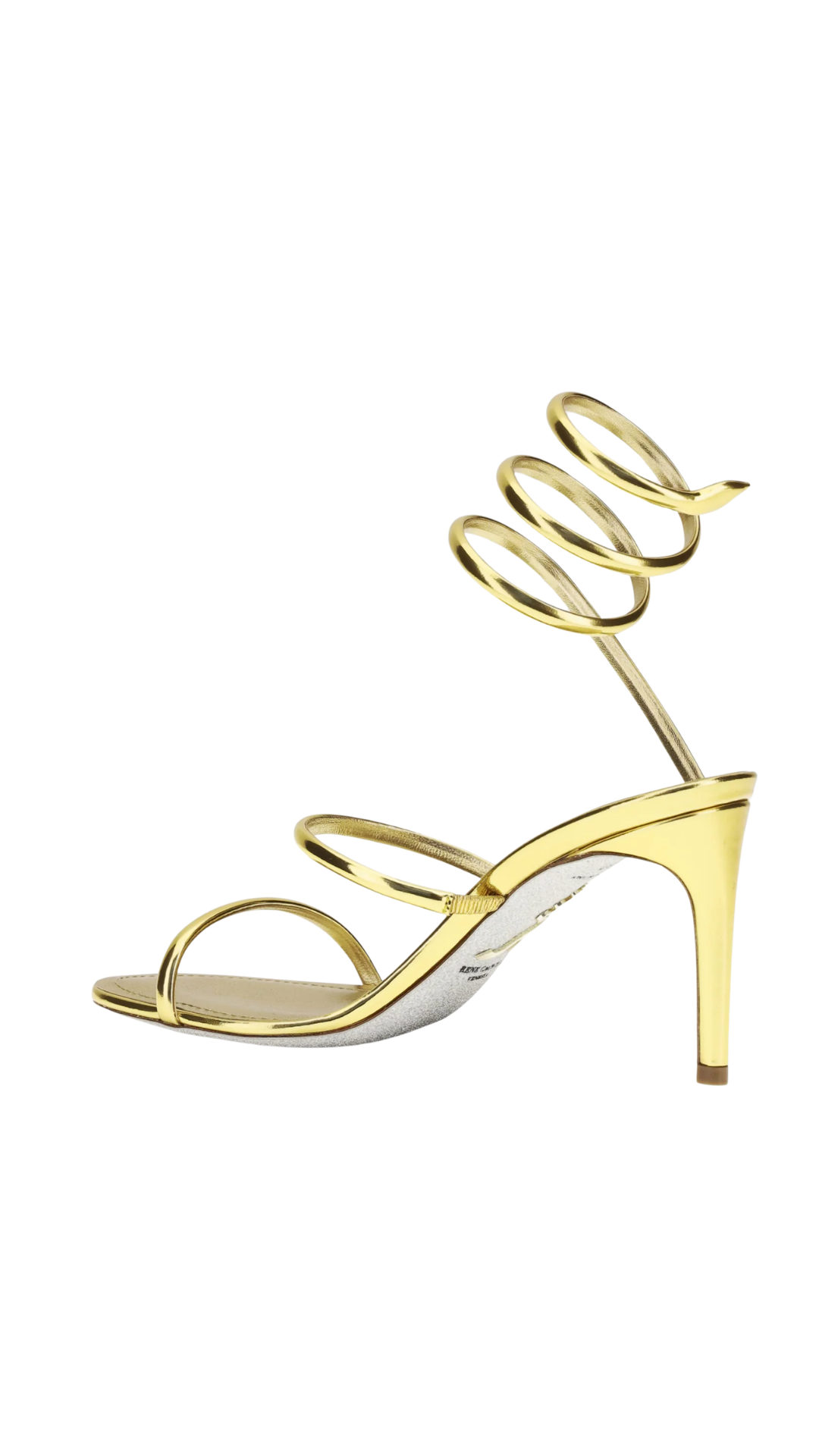 Cleo Metallic Sandal in Gold