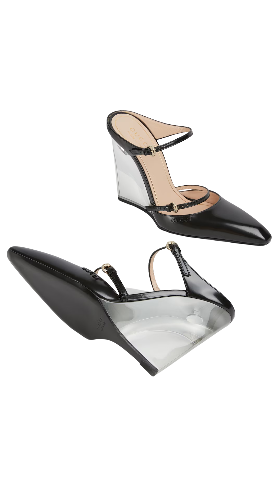 Women's Wedge Mule in Black