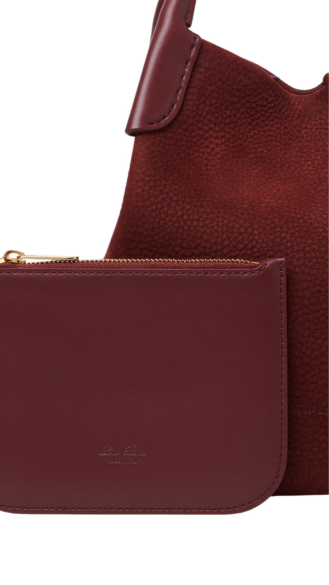 Bolso Small Bale en Moka/Oro Sol Esmaltado